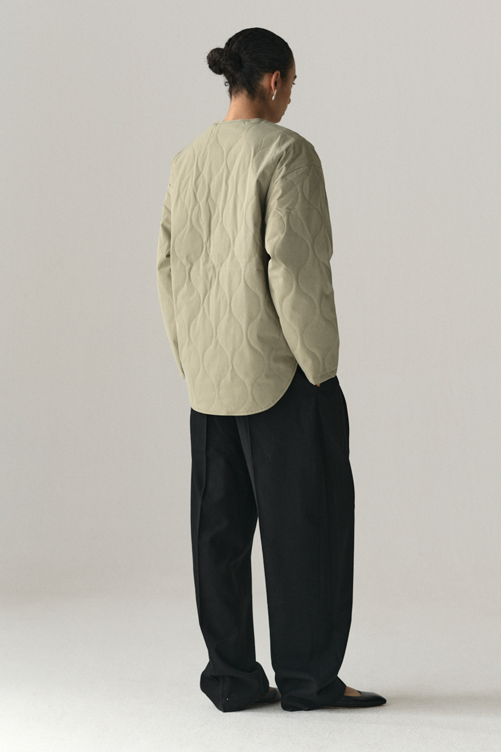 PADDED LINER UNI SS25 LIGHT ARMY