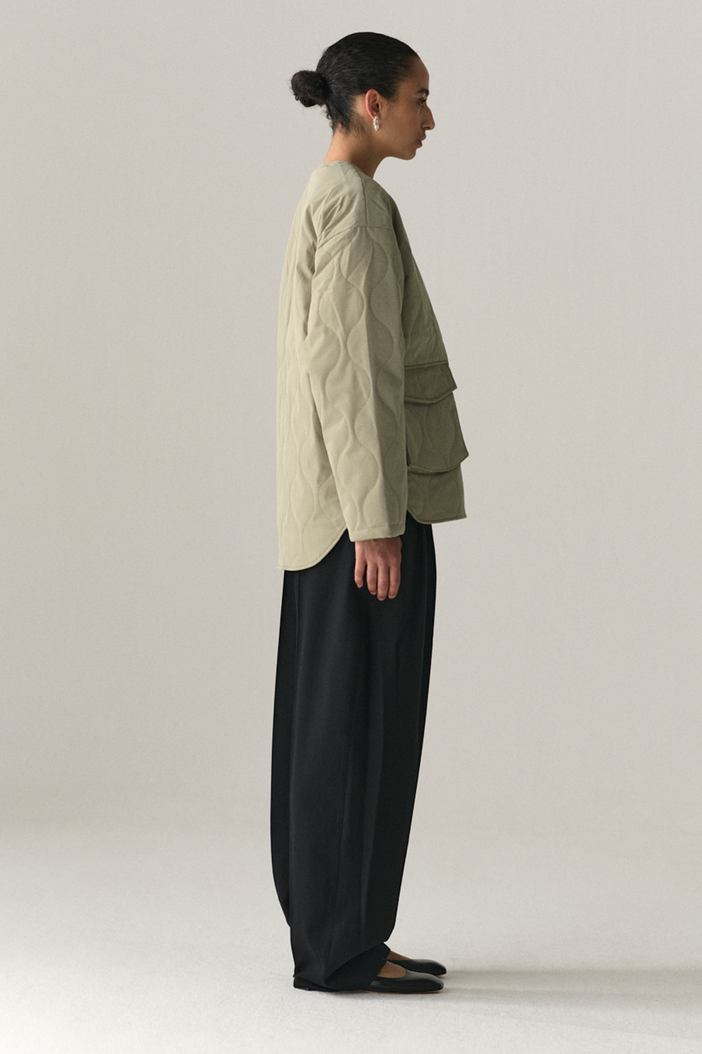 PADDED LINER UNI SS25 LIGHT ARMY
