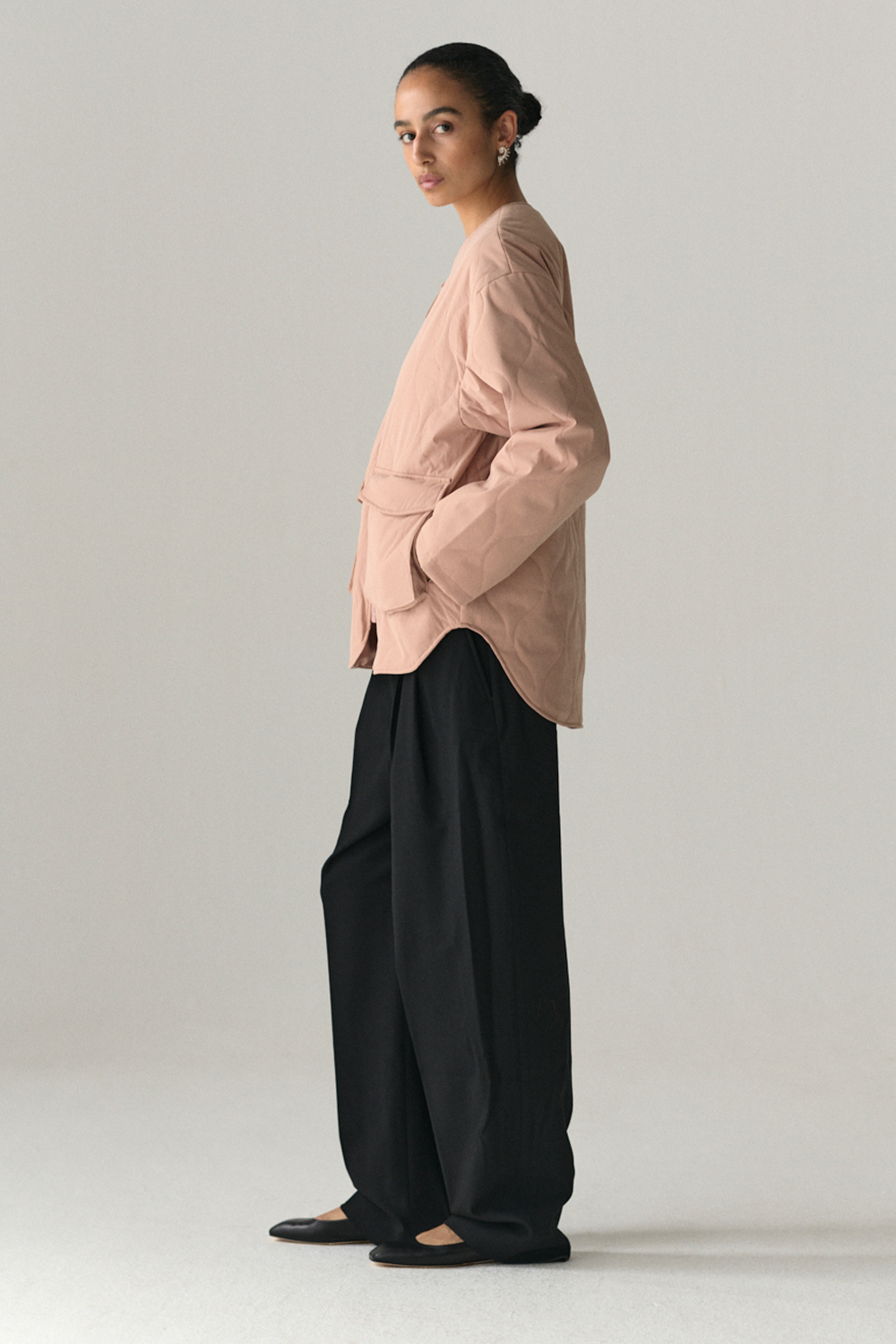 PADDED LINER UNI SS25 DIRTY PINK