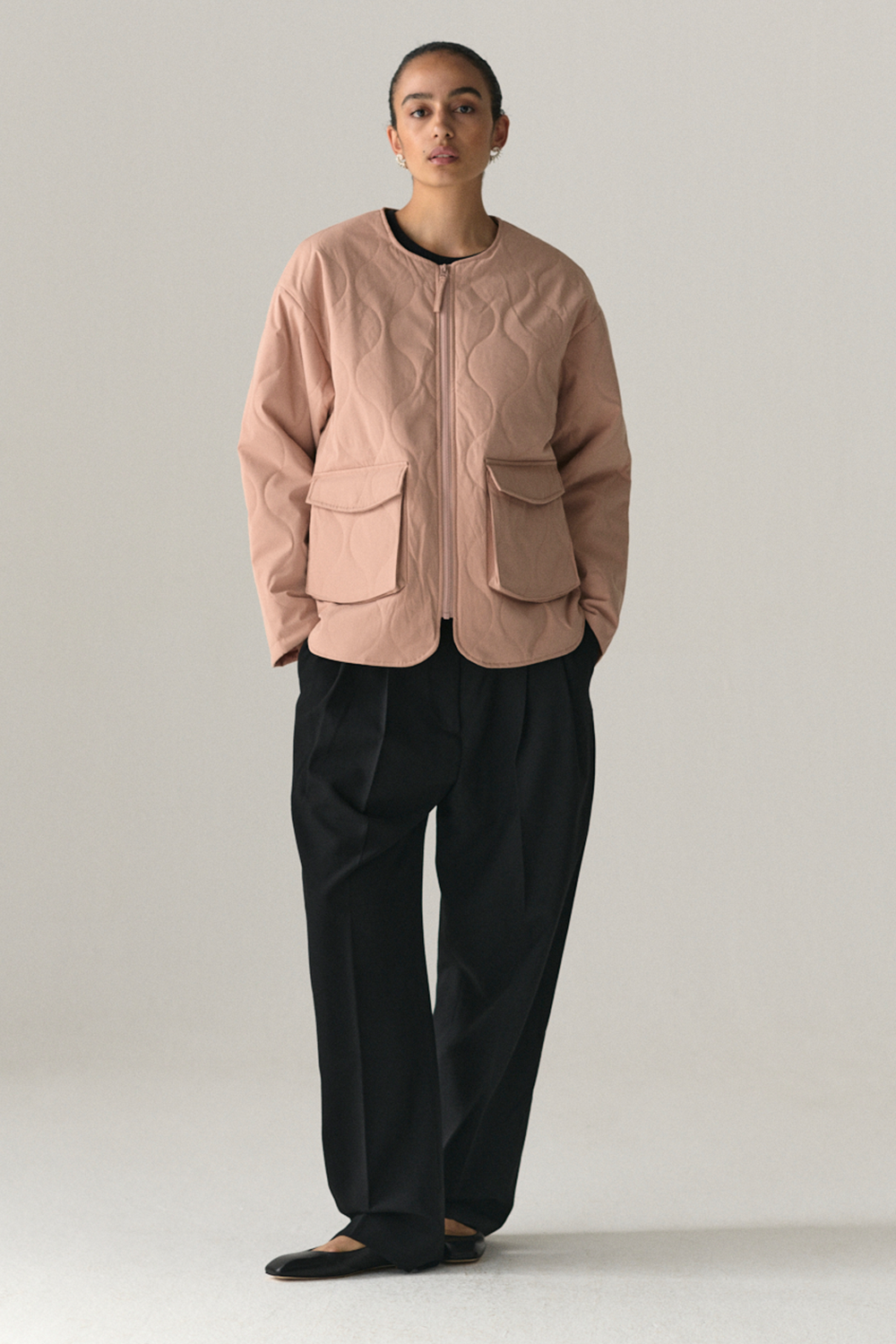 PADDED LINER UNI SS25 DIRTY PINK