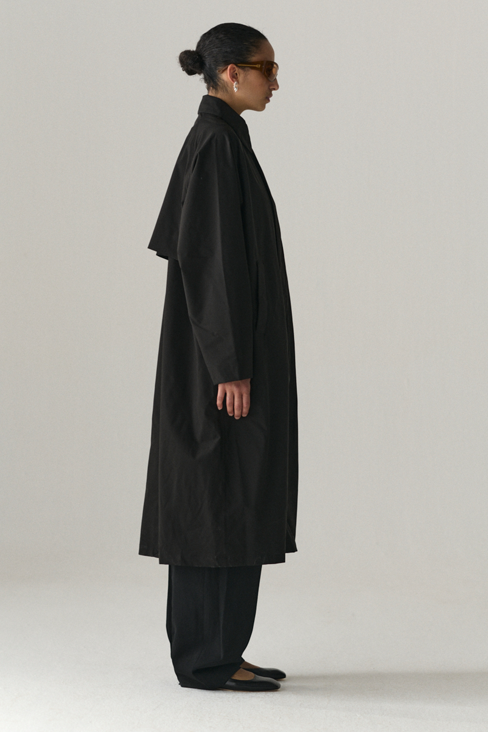 LONG COACH GN SS25 BLACK WOMENS