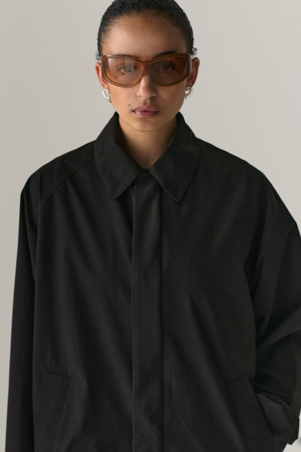 LONG COACH GN SS25 BLACK WOMENS