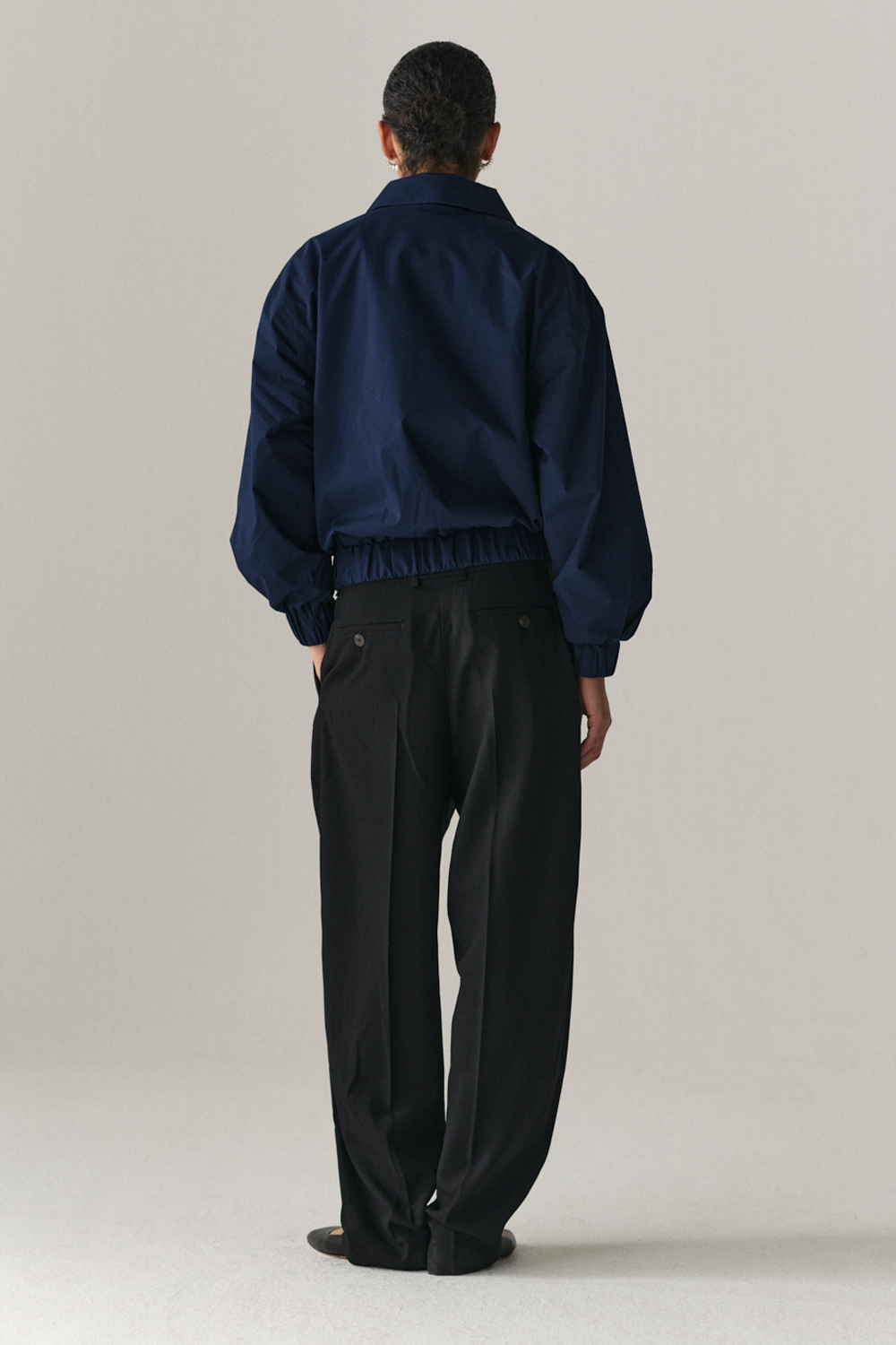 PUFF PADDY SHORT RIB SS25 NAVY