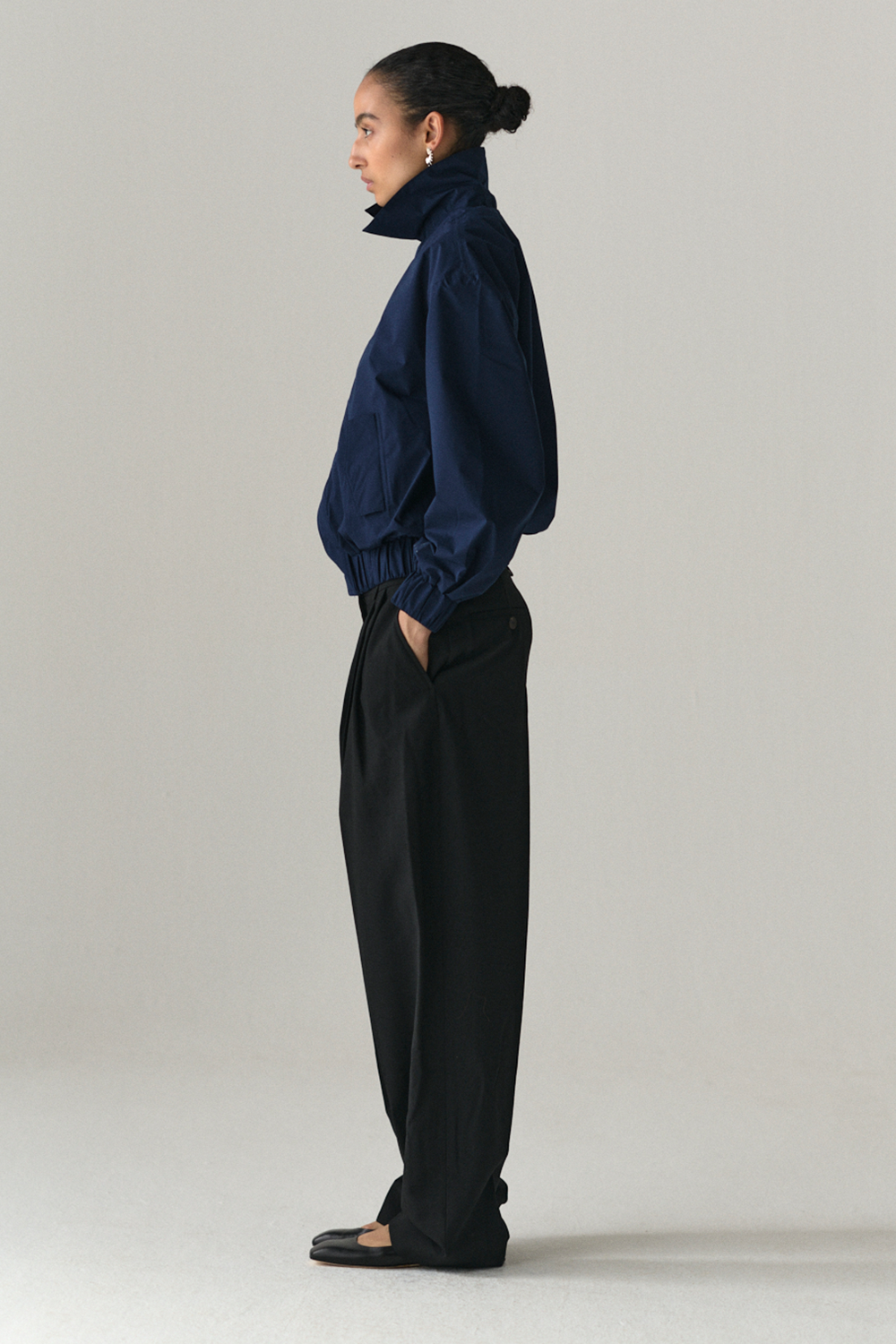 PUFF PADDY SHORT RIB SS25 NAVY