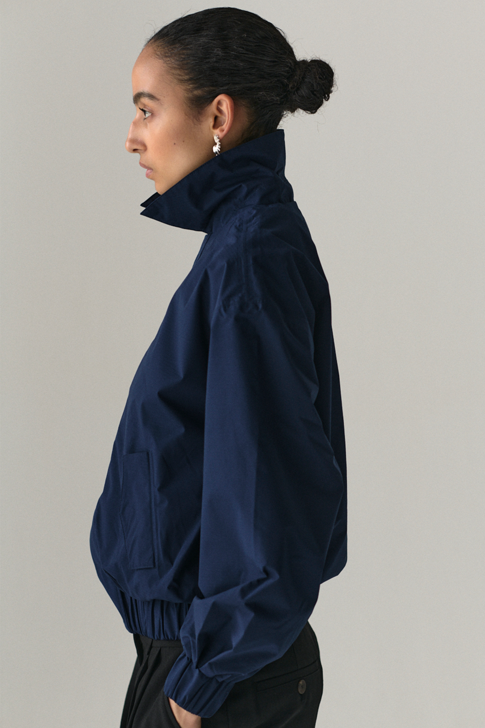 PUFF PADDY SHORT RIB SS25 NAVY