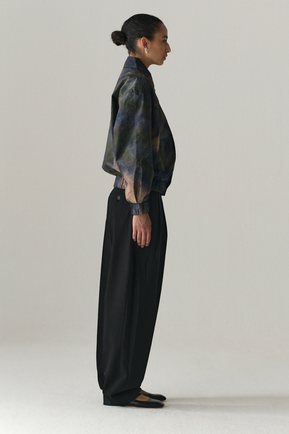 PUFF PADDY PRINTED UNIVERSE SS25 NAVY