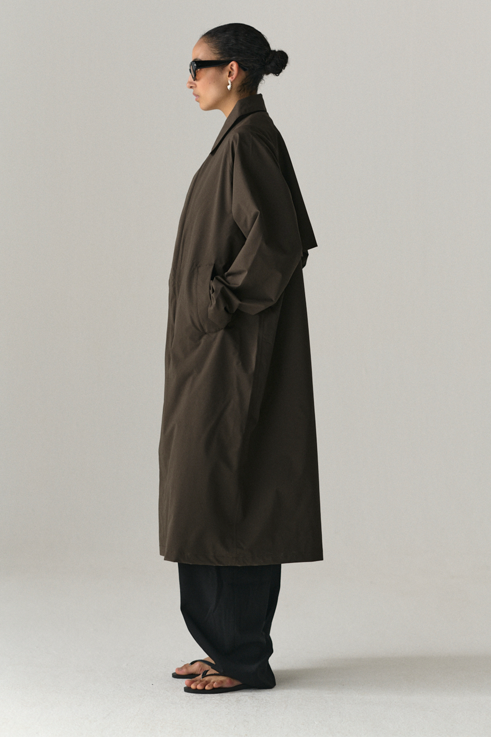 LONG COACH GN SS25 CHOCOLATE WOMENS