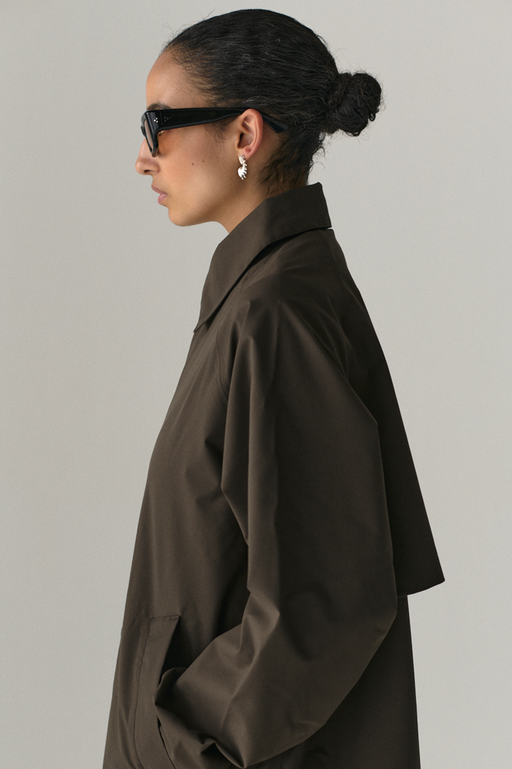 LONG COACH GN SS25 CHOCOLATE WOMENS