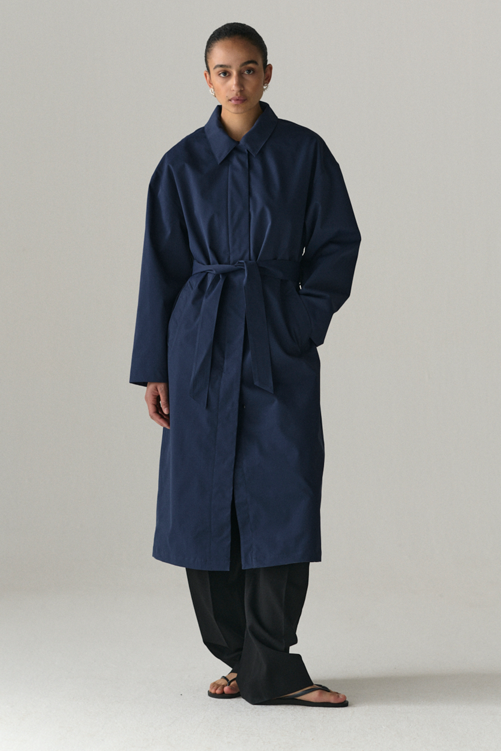 RACHEL G STRETCH TWILL SS25 NAVY