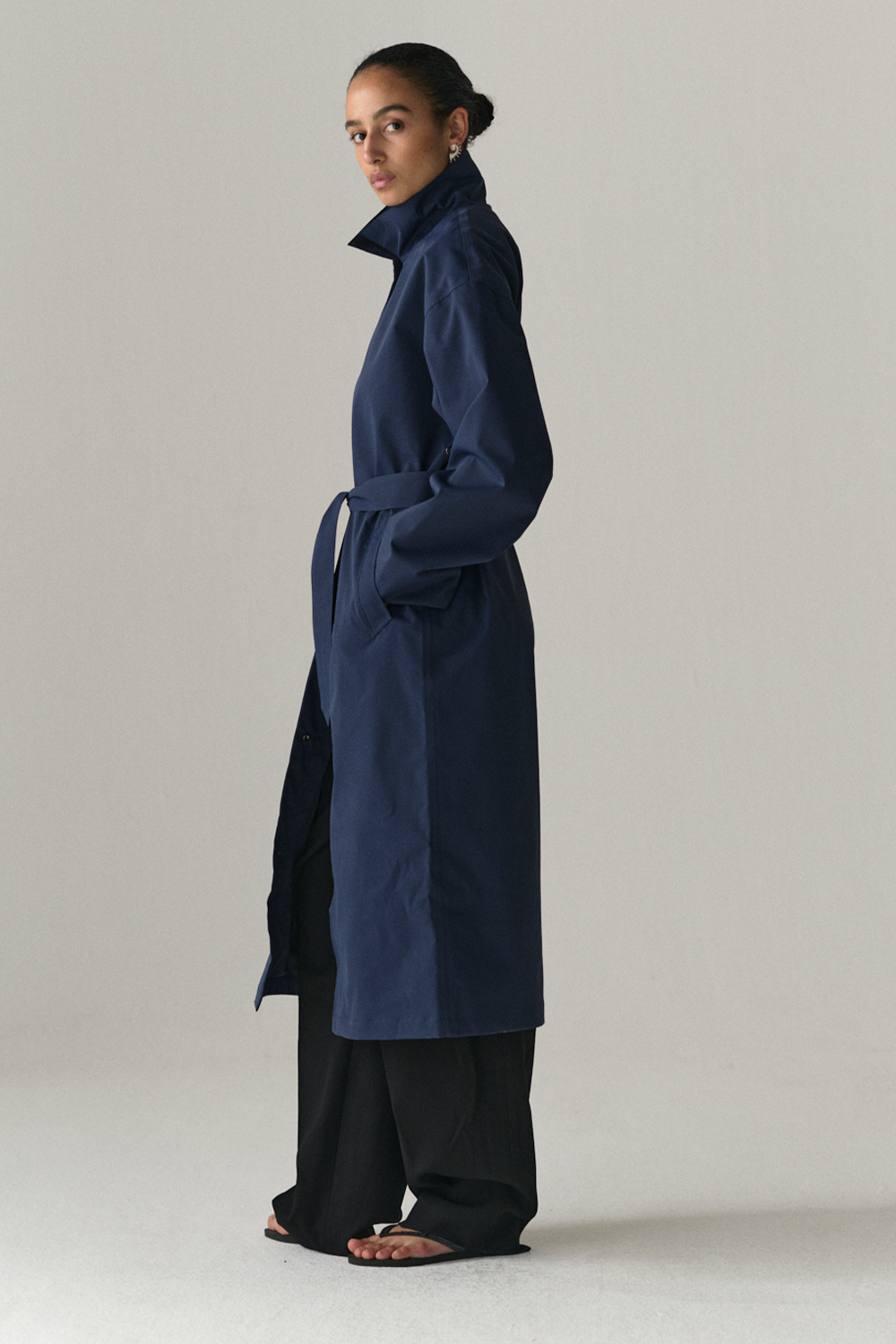 RACHEL G STRETCH TWILL SS25 NAVY