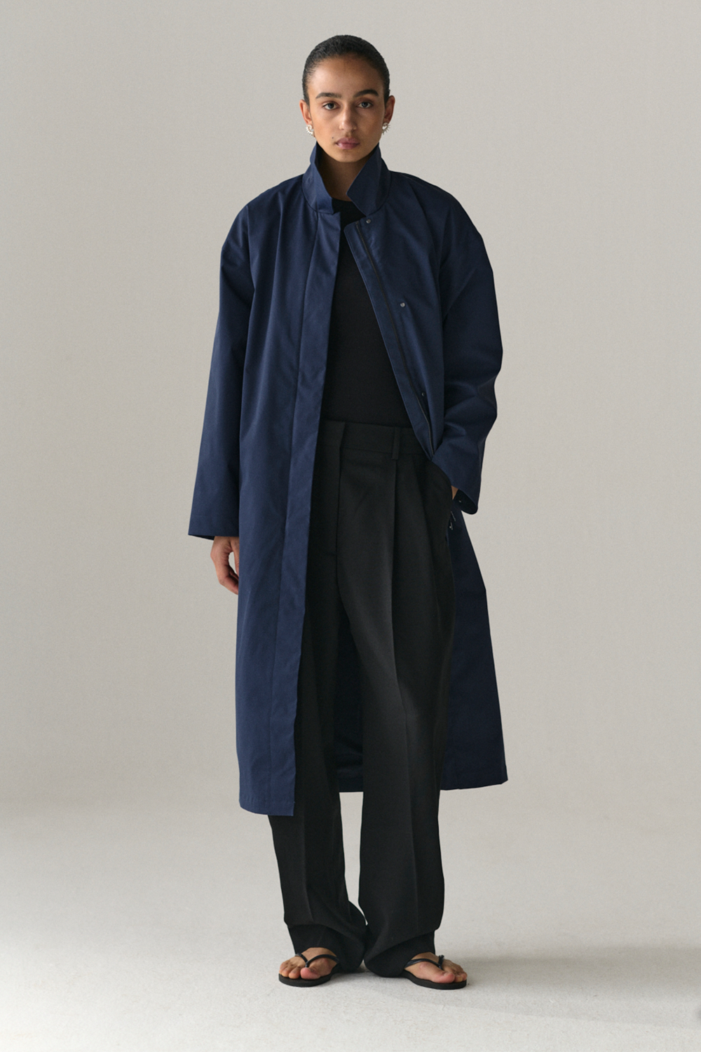 RACHEL G STRETCH TWILL SS25 NAVY
