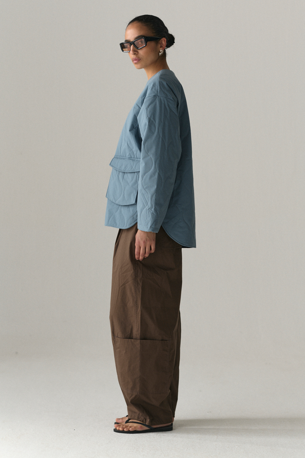 PADDED LINER UNI SS25 CIEL BLUE