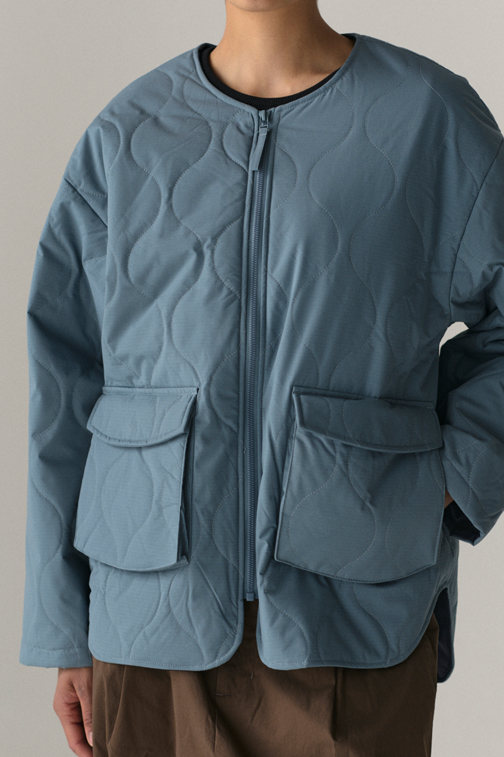 PADDED LINER UNI SS25 CIEL BLUE