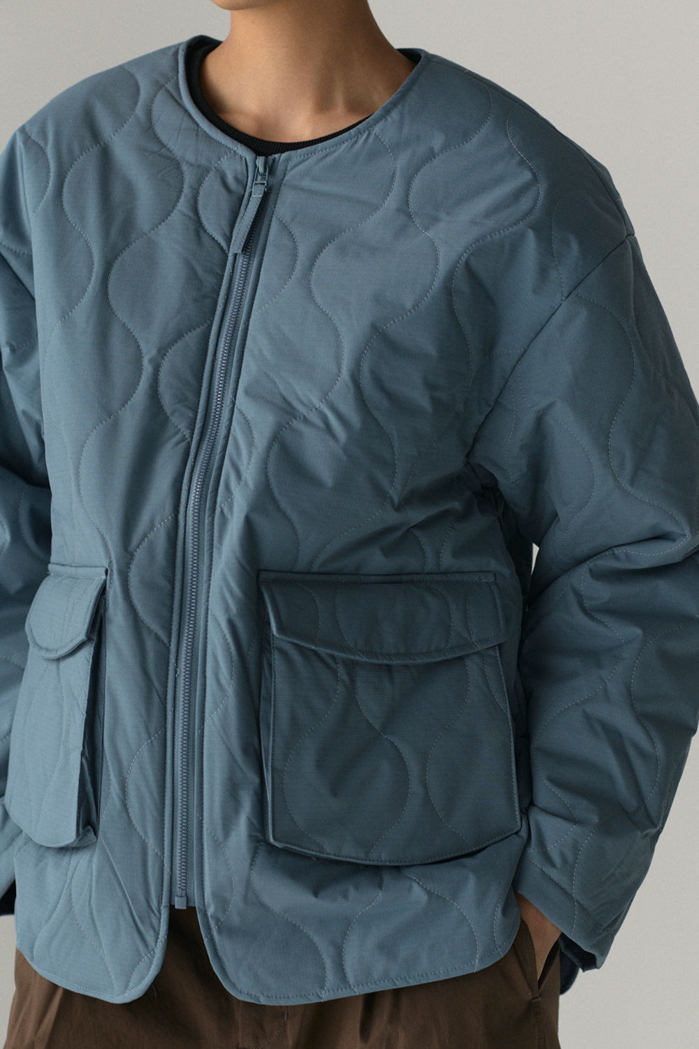 PADDED LINER UNI SS25 CIEL BLUE
