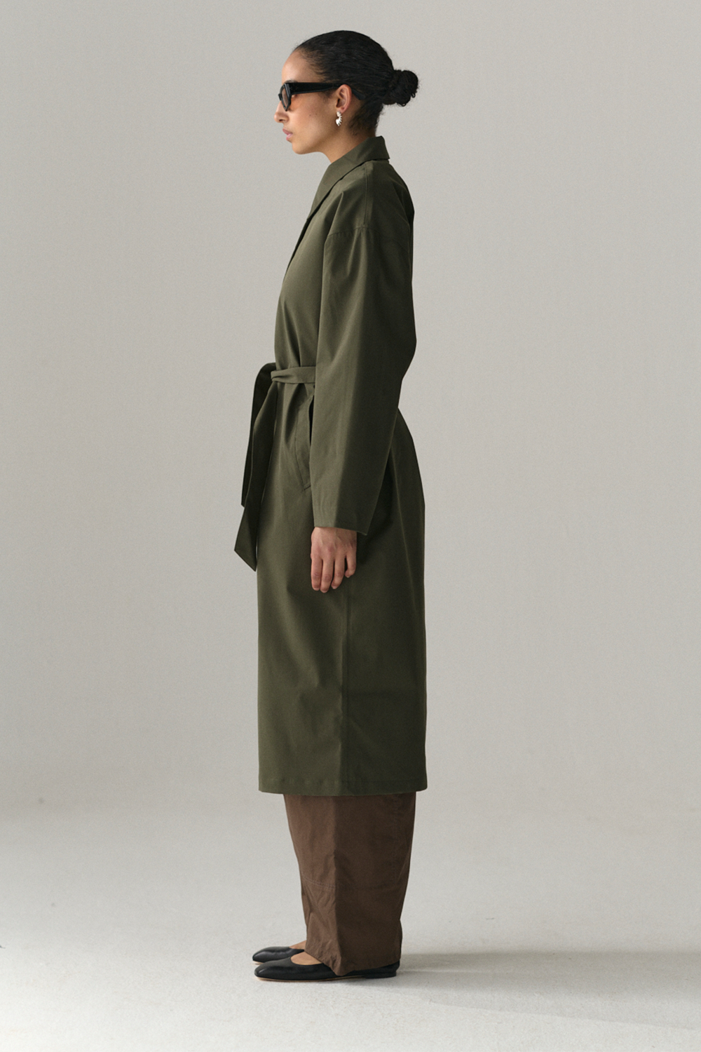 RACHEL G STRETCH TWILL SS25 WASHED FOREST