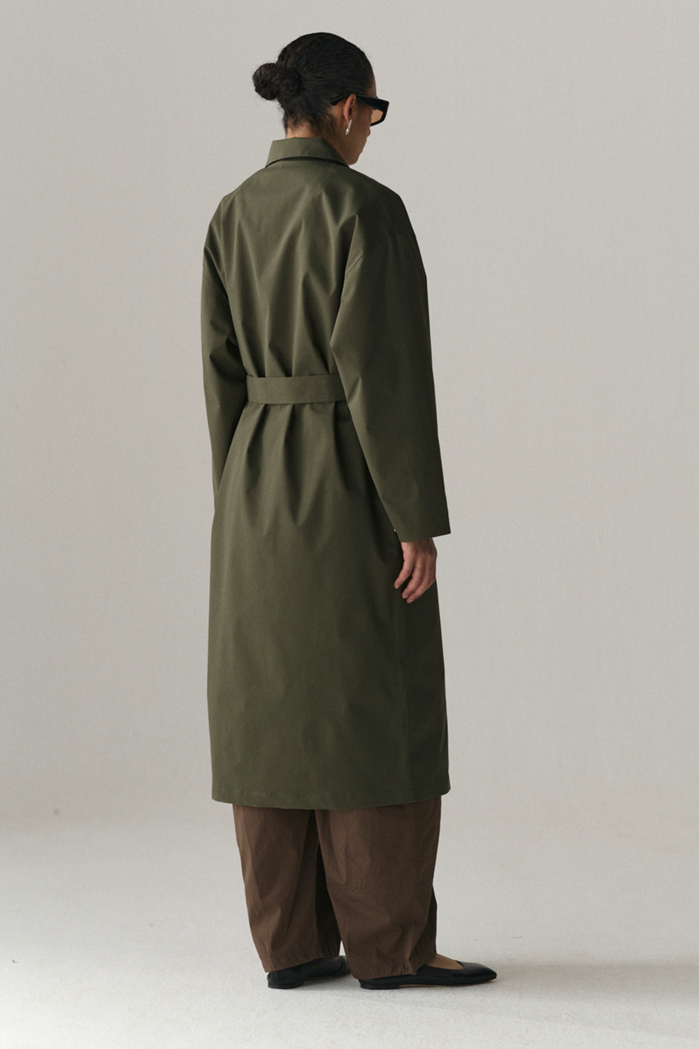 RACHEL G STRETCH TWILL SS25 WASHED FOREST