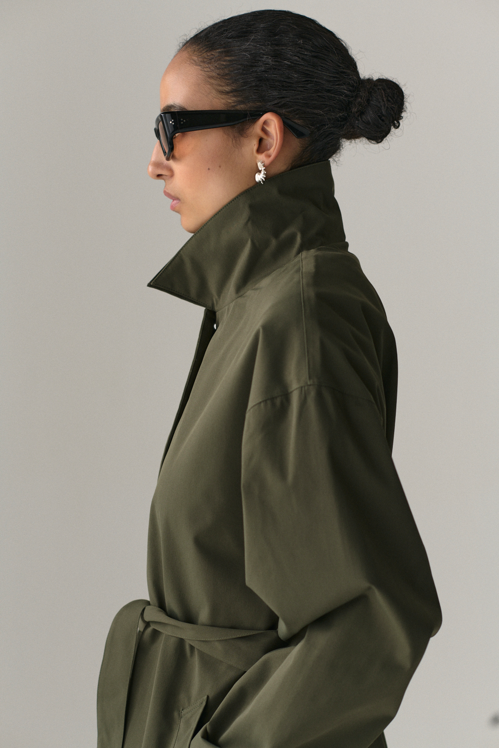 RACHEL G STRETCH TWILL SS25 WASHED FOREST