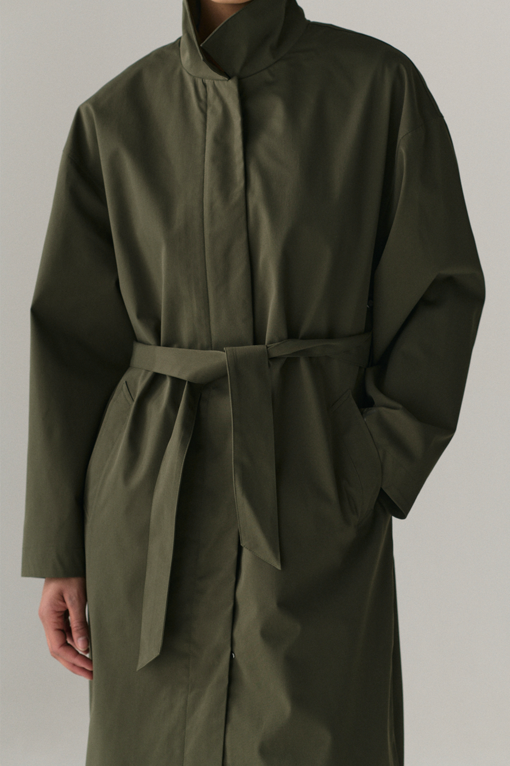 RACHEL G STRETCH TWILL SS25 WASHED FOREST