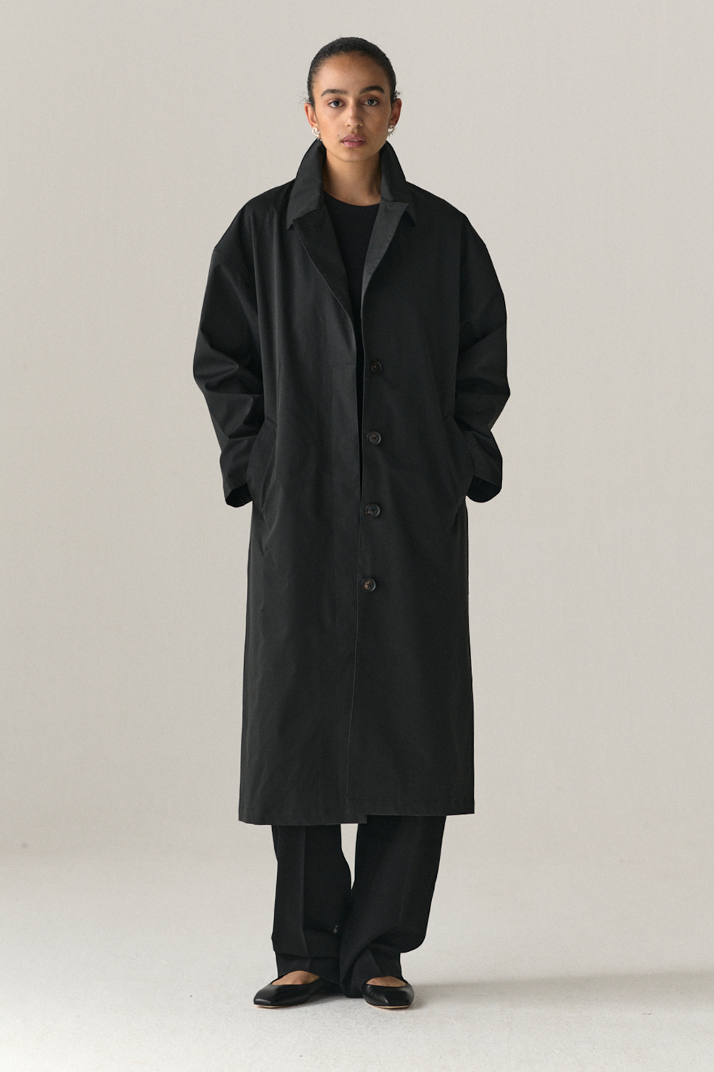 JANICE B SS25 WASHED BLACK