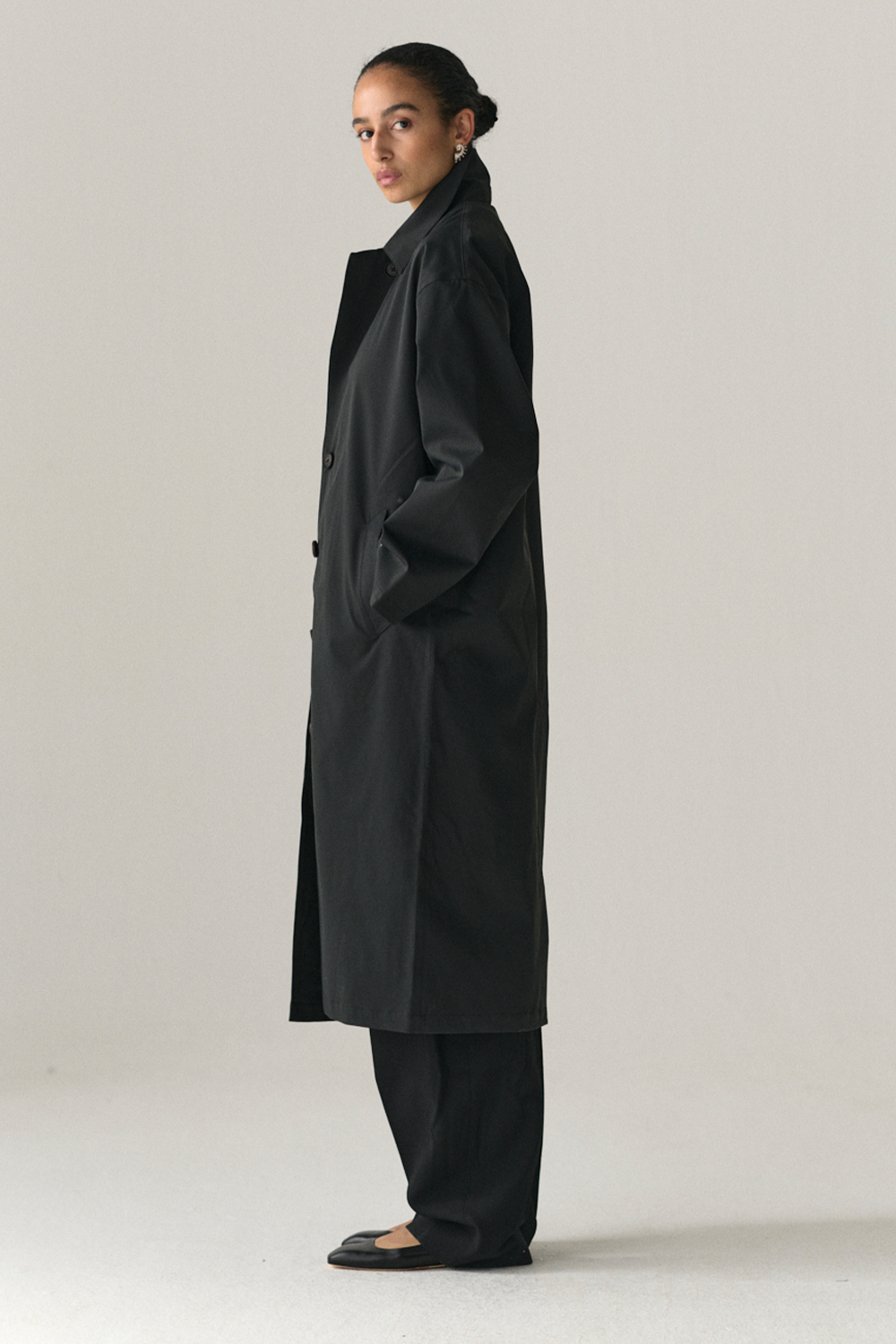 JANICE B SS25 WASHED BLACK