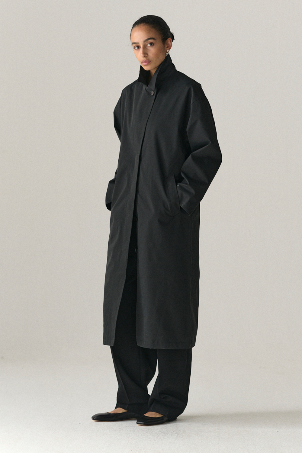 JANICE B SS25 WASHED BLACK