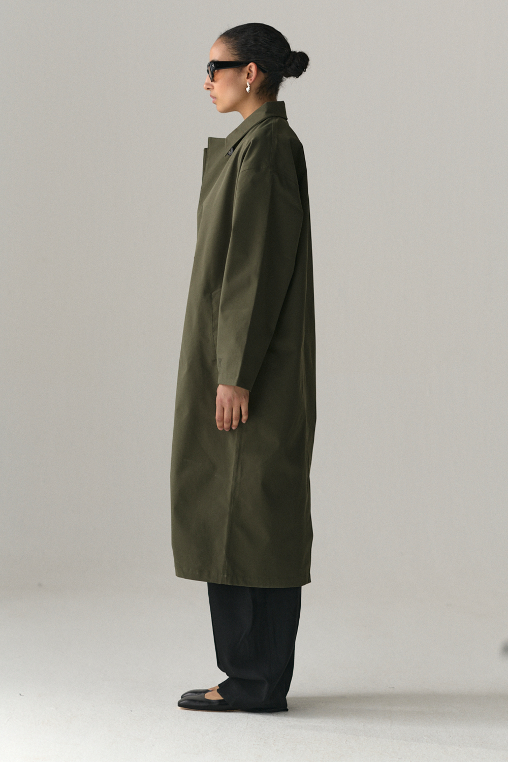 JANICE B SS25 WASHED FOREST