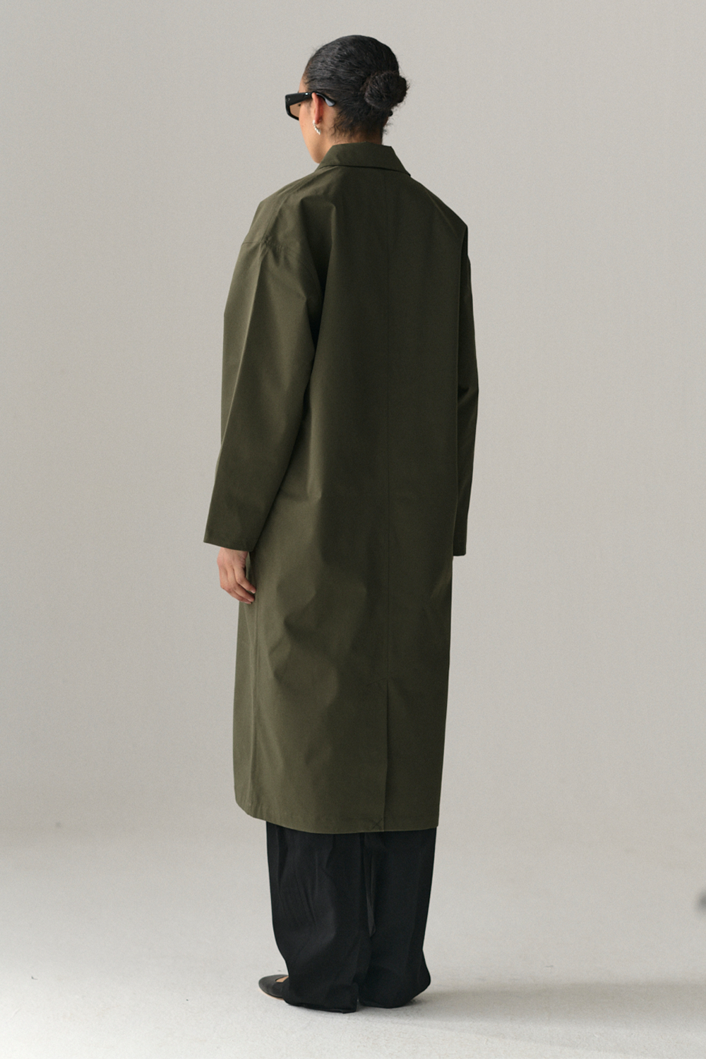 JANICE B SS25 WASHED FOREST