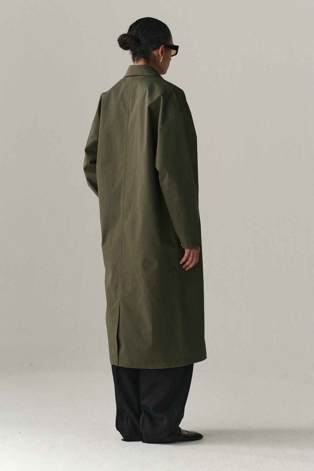 JANICE B SS25 WASHED FOREST
