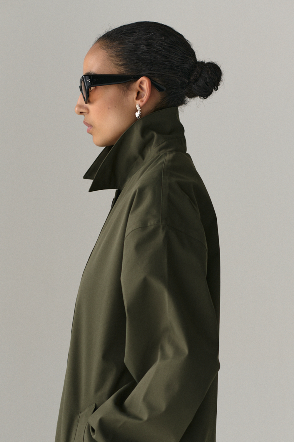 JANICE B SS25 WASHED FOREST