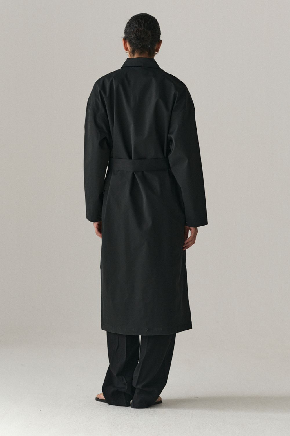 RACHEL G STRETCH TWILL SS25 WASHED BLACK