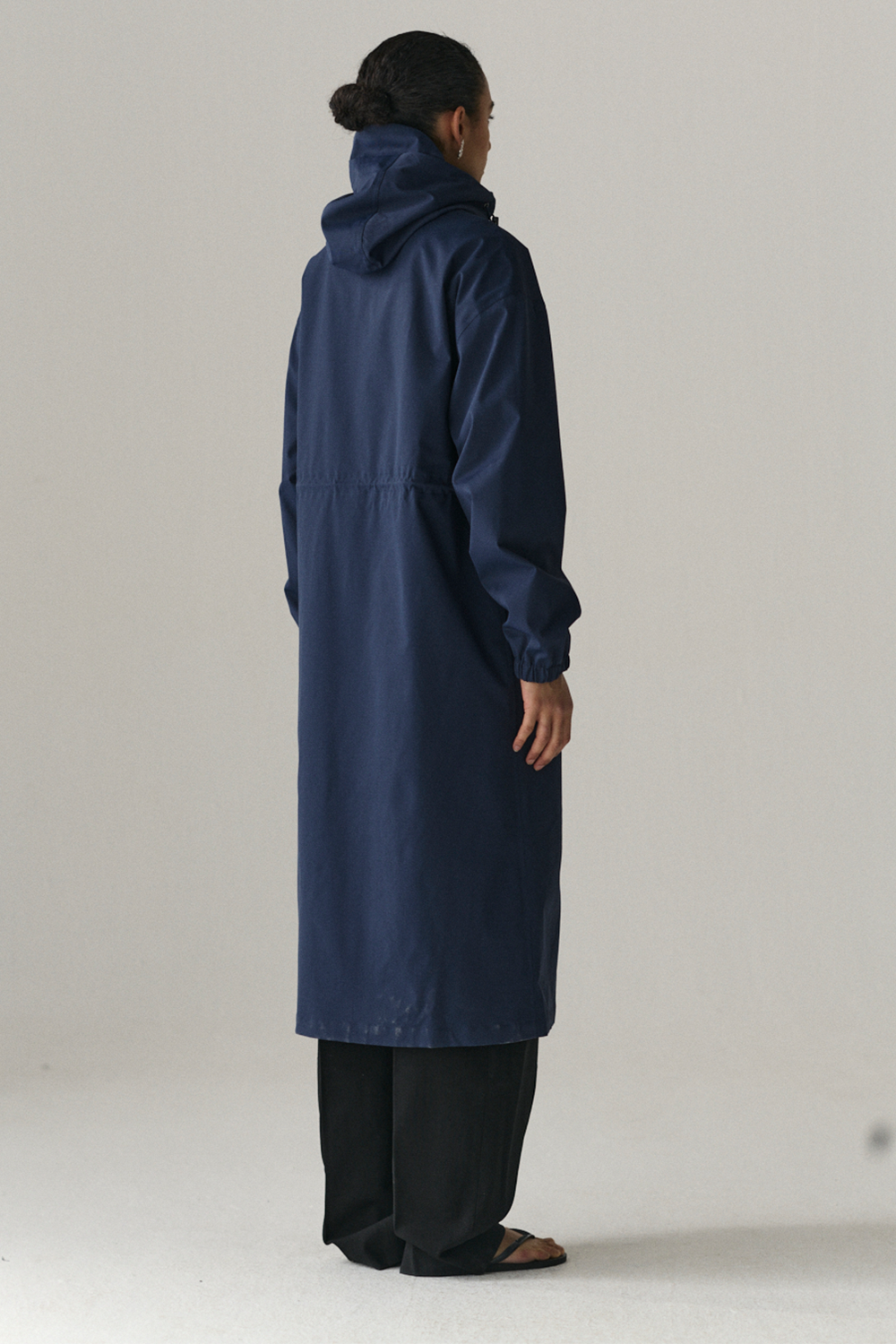 ROOMY LONG TUBE TWILL SS25 NAVY