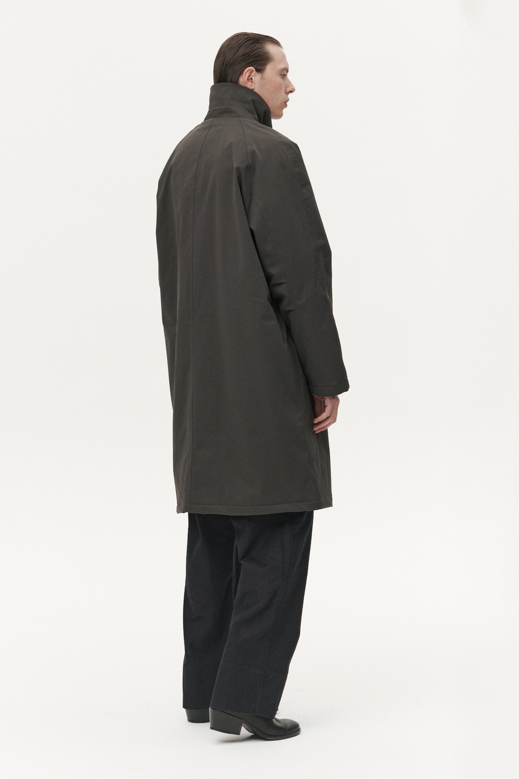 JOBA CARCOAT NIN SPIN AW25 FADED COFFEE