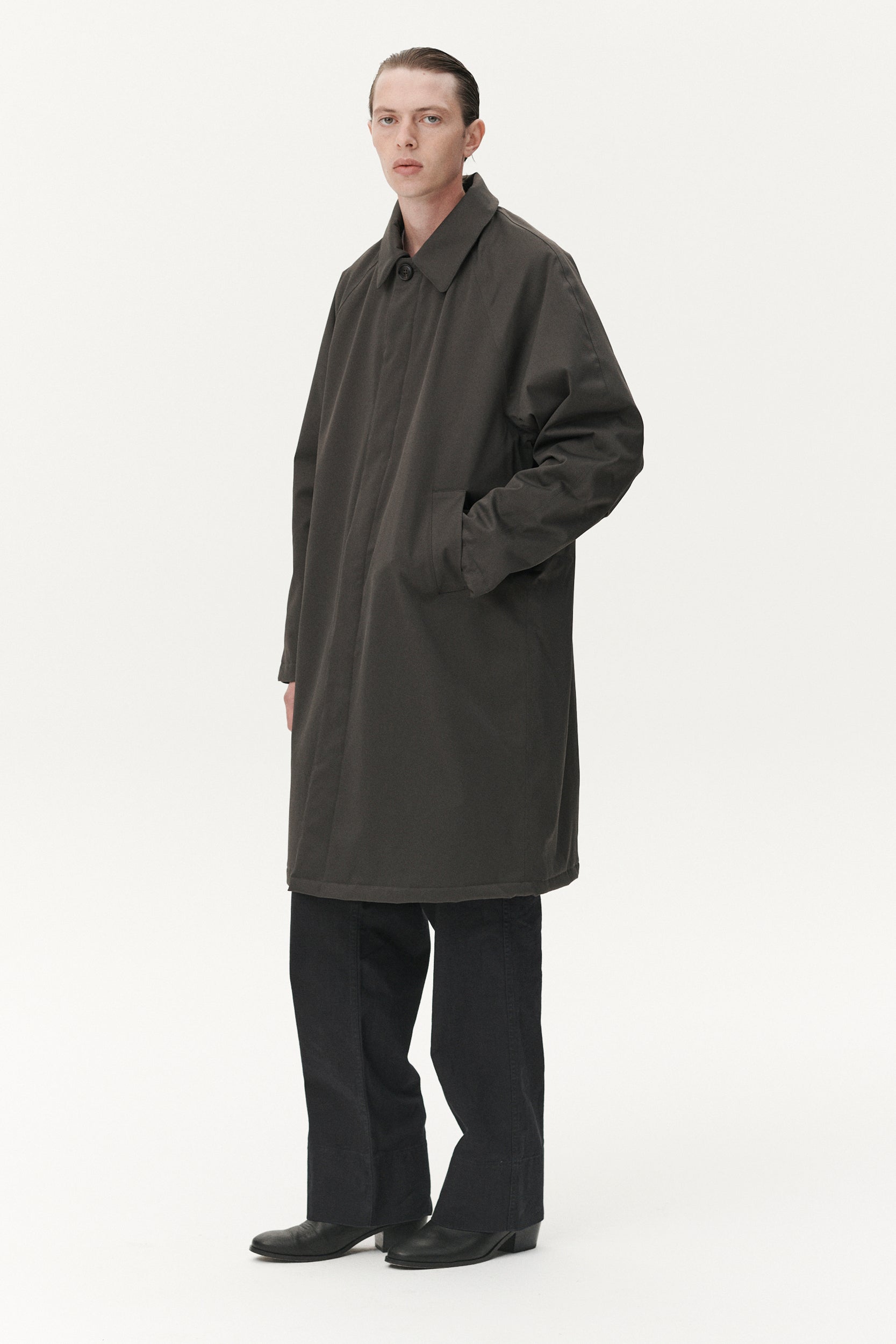 JOBA CARCOAT NIN SPIN AW25 FADED COFFEE