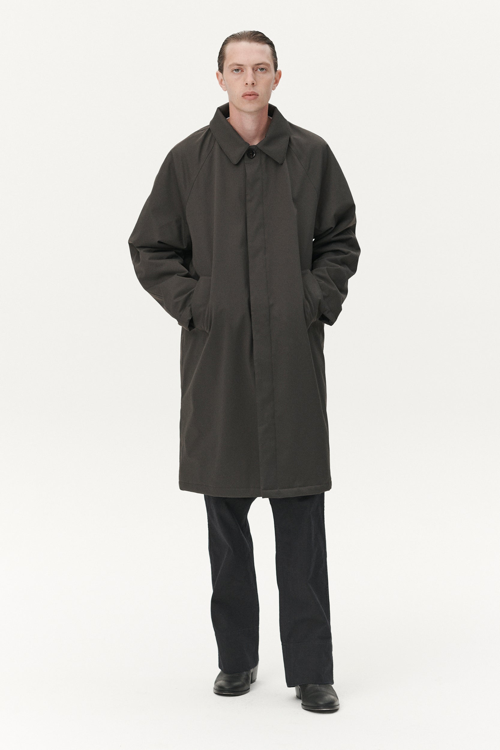 JOBA CARCOAT NIN SPIN AW25 FADED COFFEE