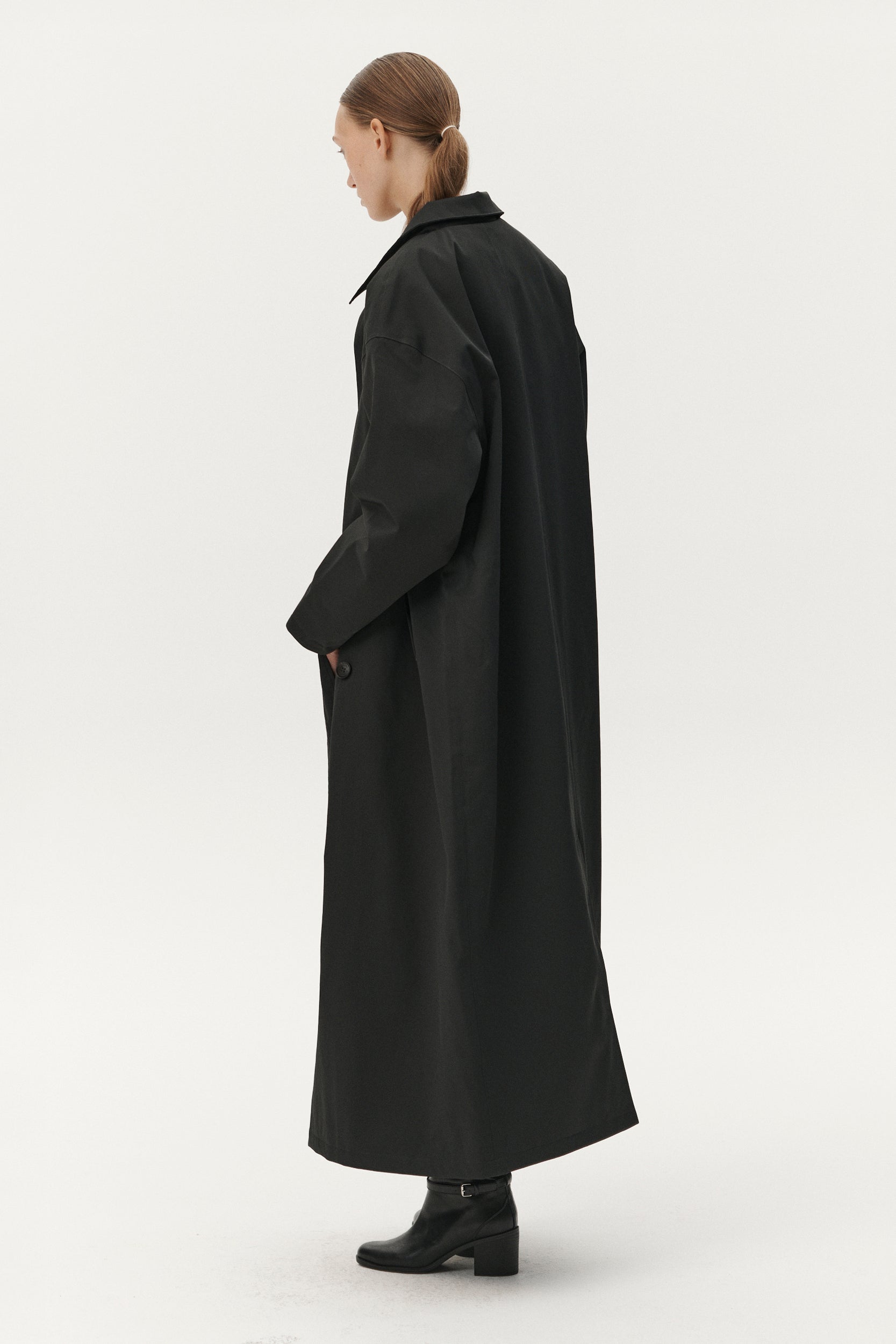 JANICE B LONG NIN SPIN AW25 WASHED BLACK