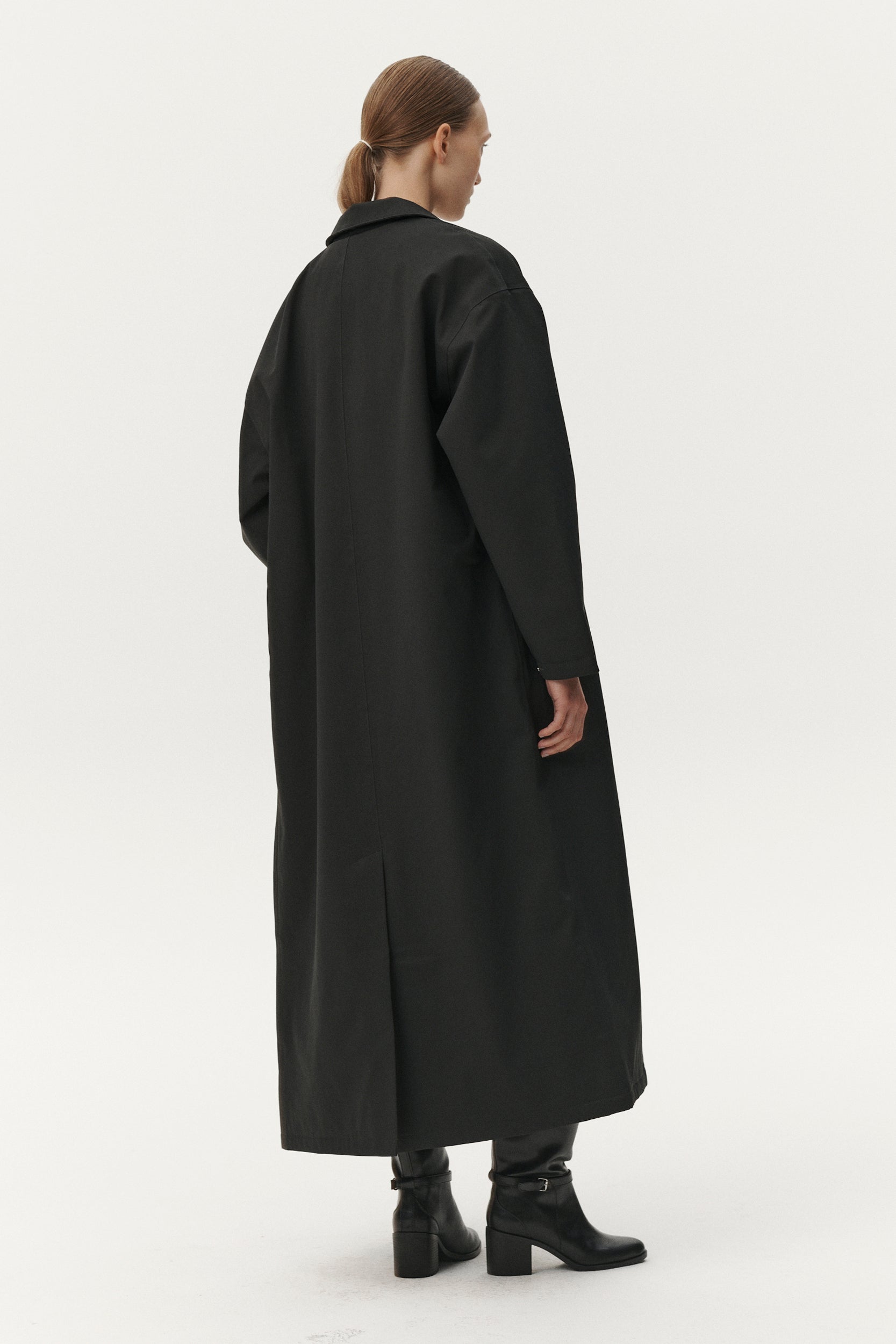 JANICE B LONG NIN SPIN AW25 WASHED BLACK