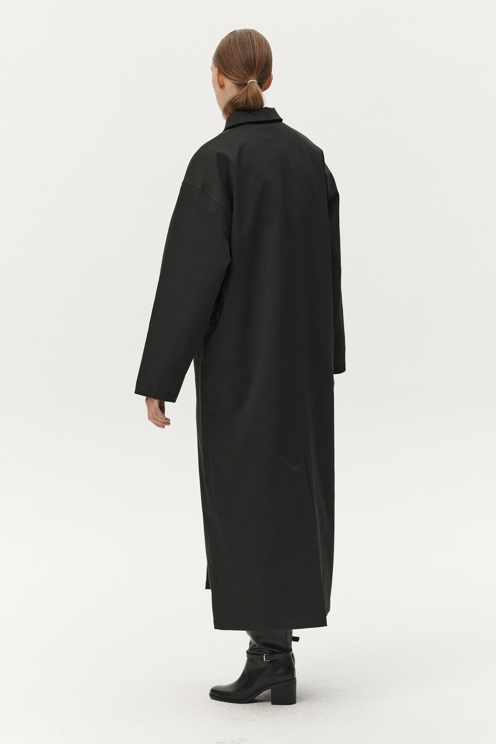 JANICE B LONG NIN SPIN AW25 WASHED BLACK
