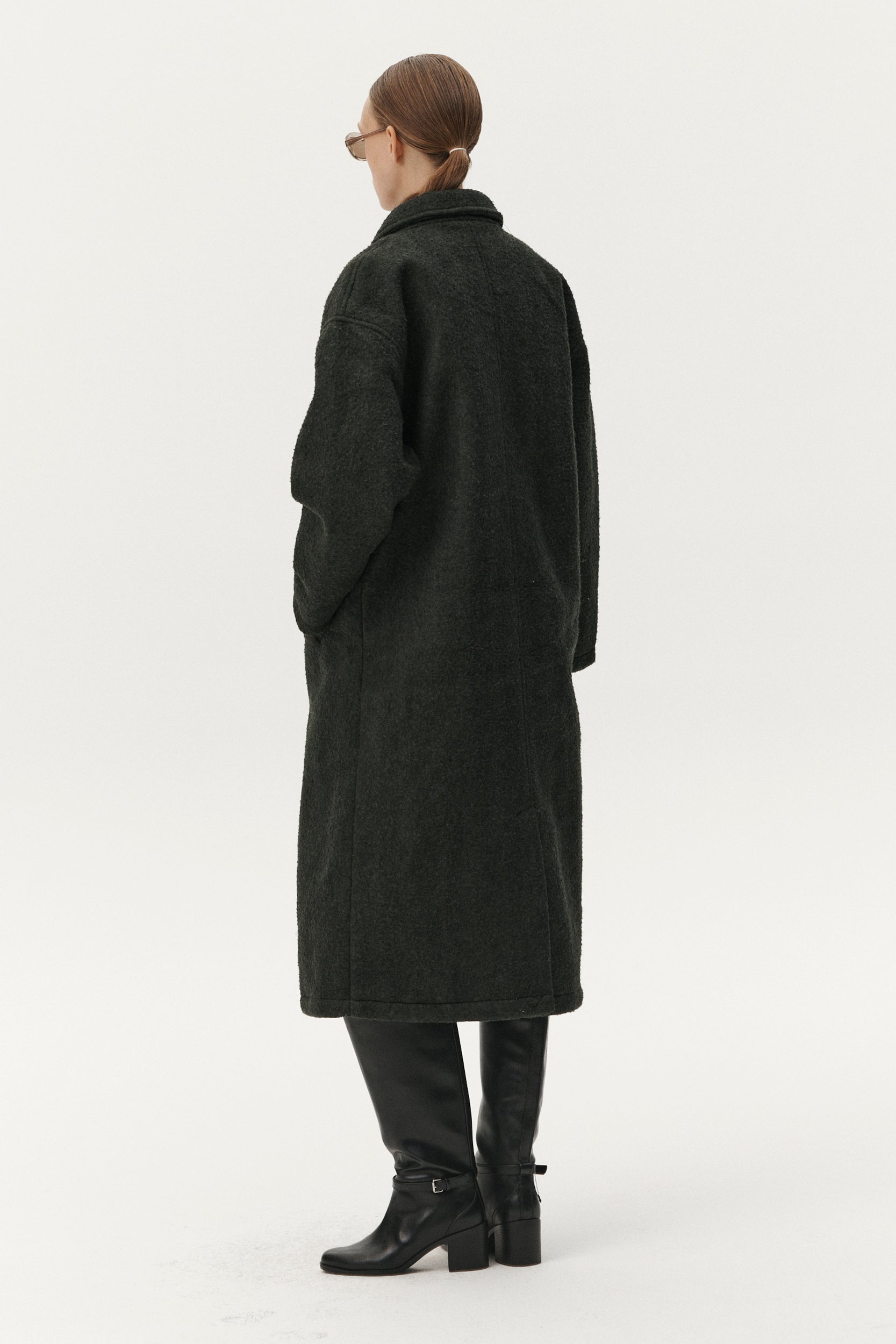 BB OVERCOAT AW25 GREEN