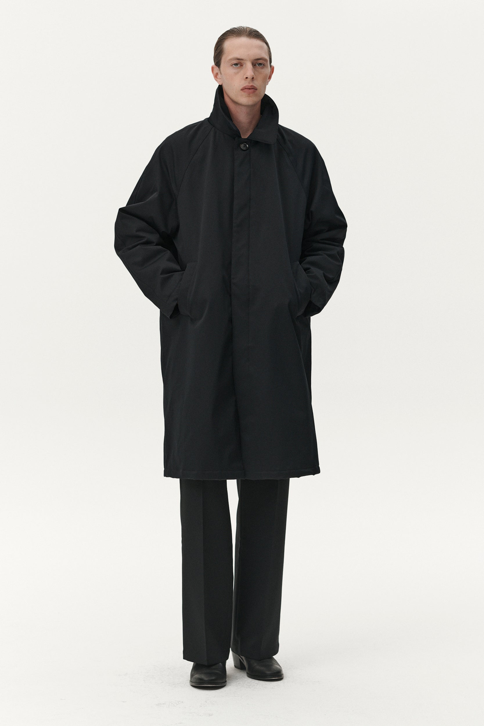 JOBA CARCOAT NIN SPIN AW25 BLACK