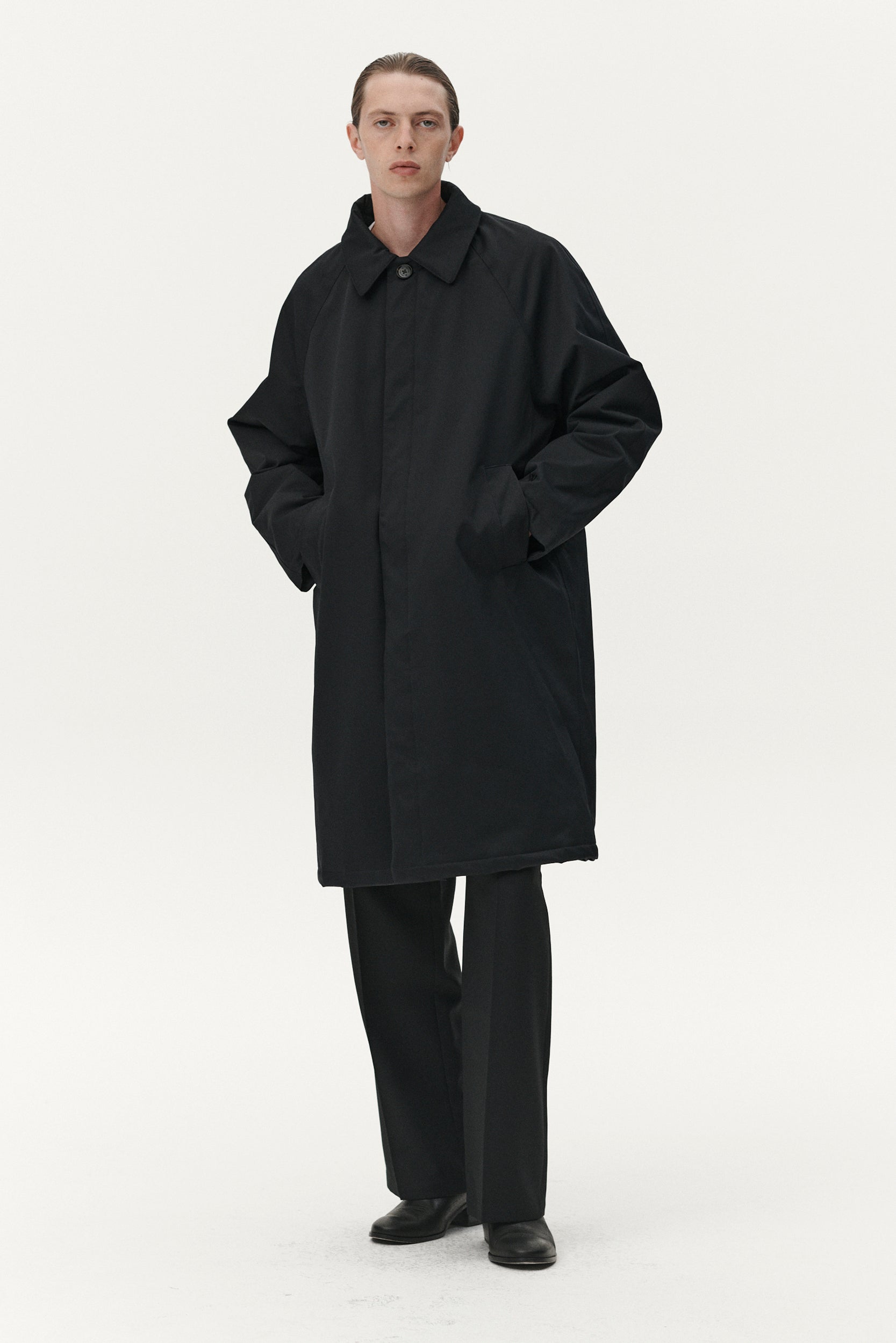JOBA CARCOAT NIN SPIN AW25 BLACK