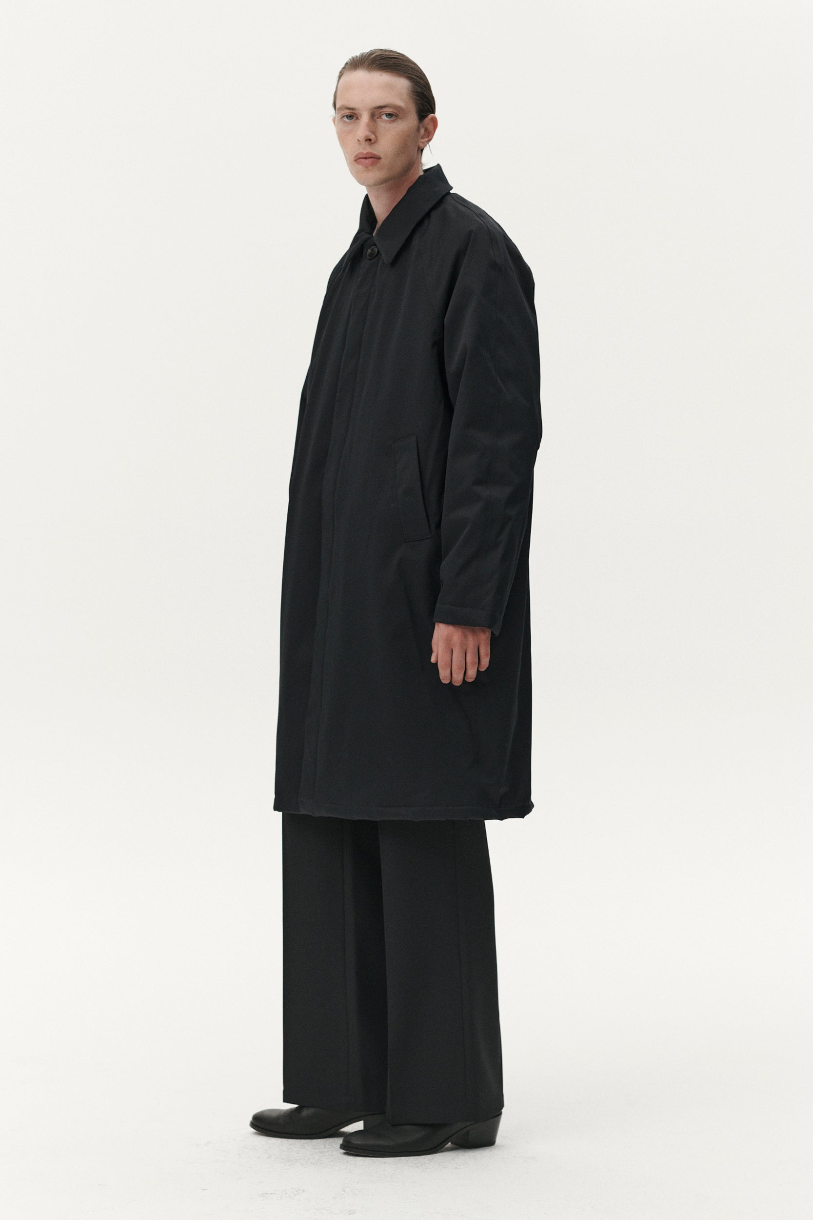 JOBA CARCOAT NIN SPIN AW25 BLACK