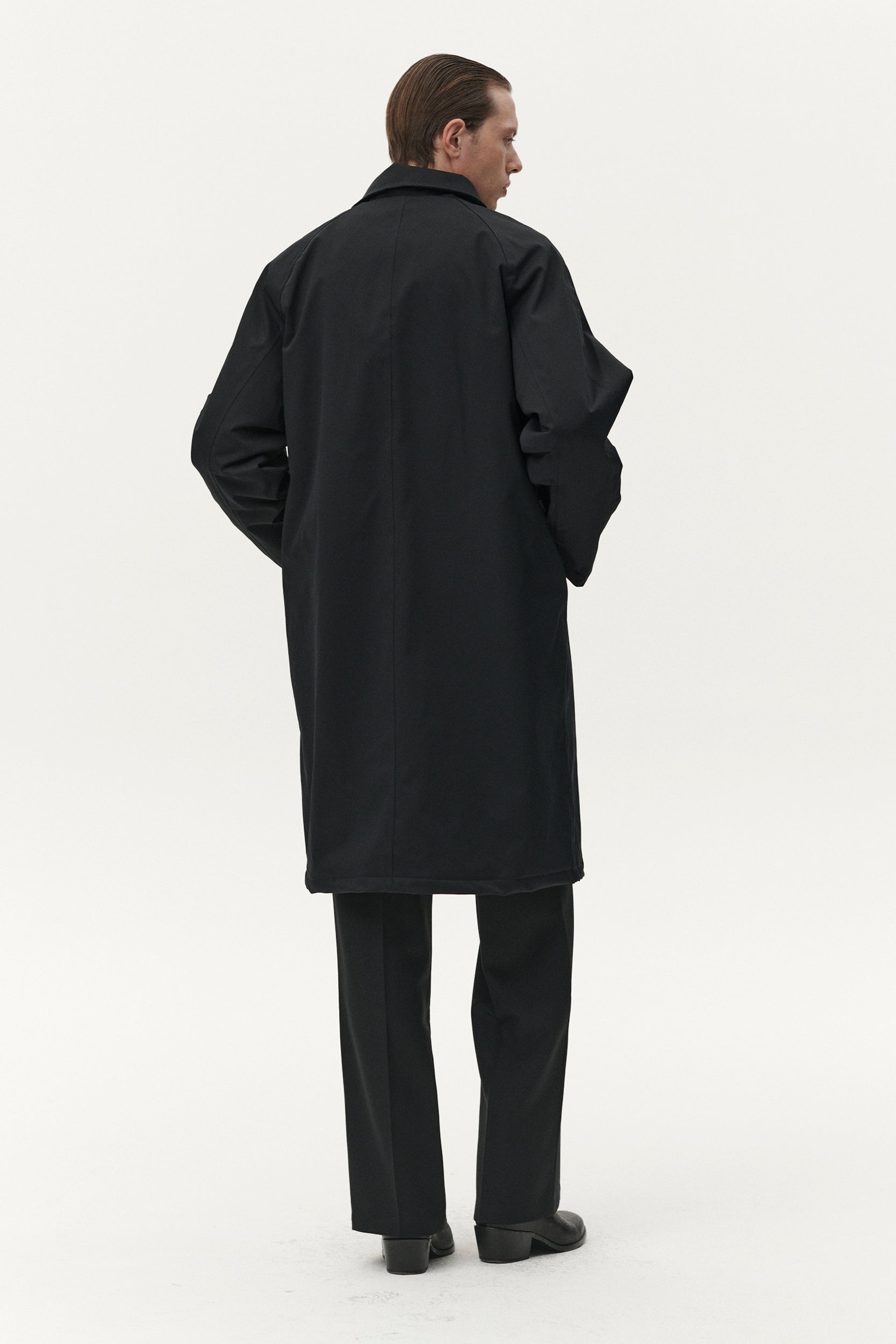 JOBA CARCOAT NIN SPIN AW25 BLACK