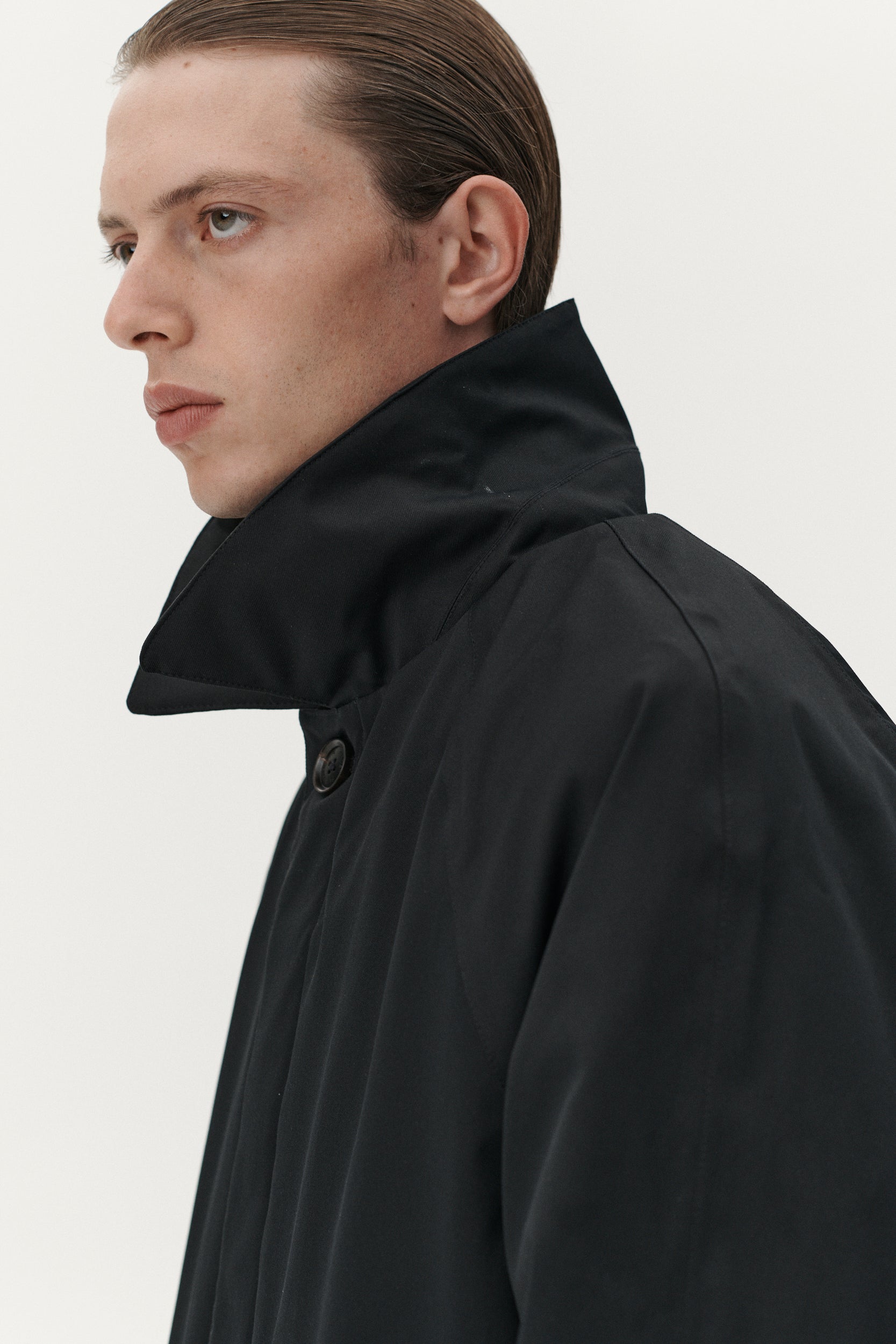 JOBA CARCOAT NIN SPIN AW25 BLACK