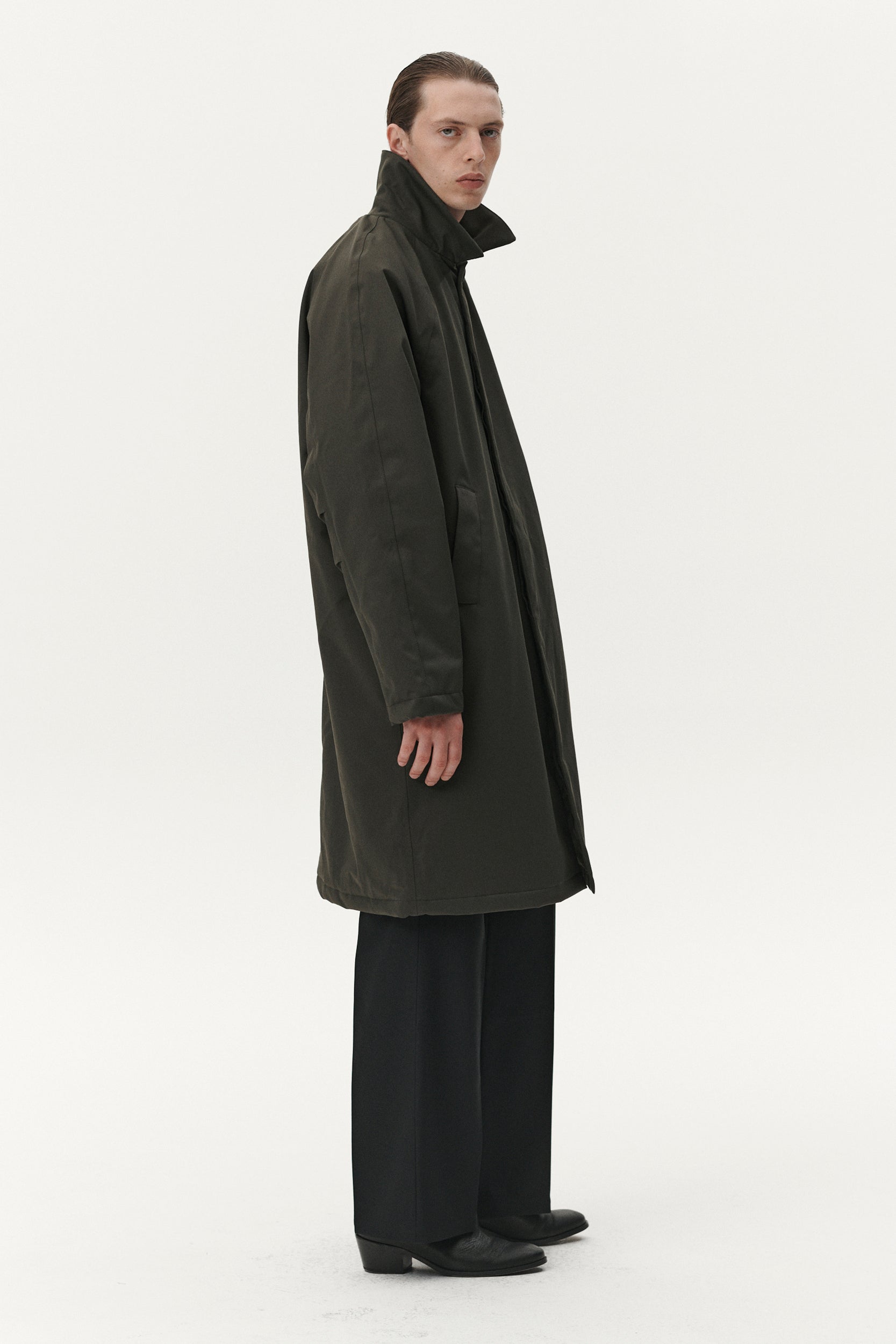 JOBA CARCOAT NIN SPIN AW25 DARK MOSS