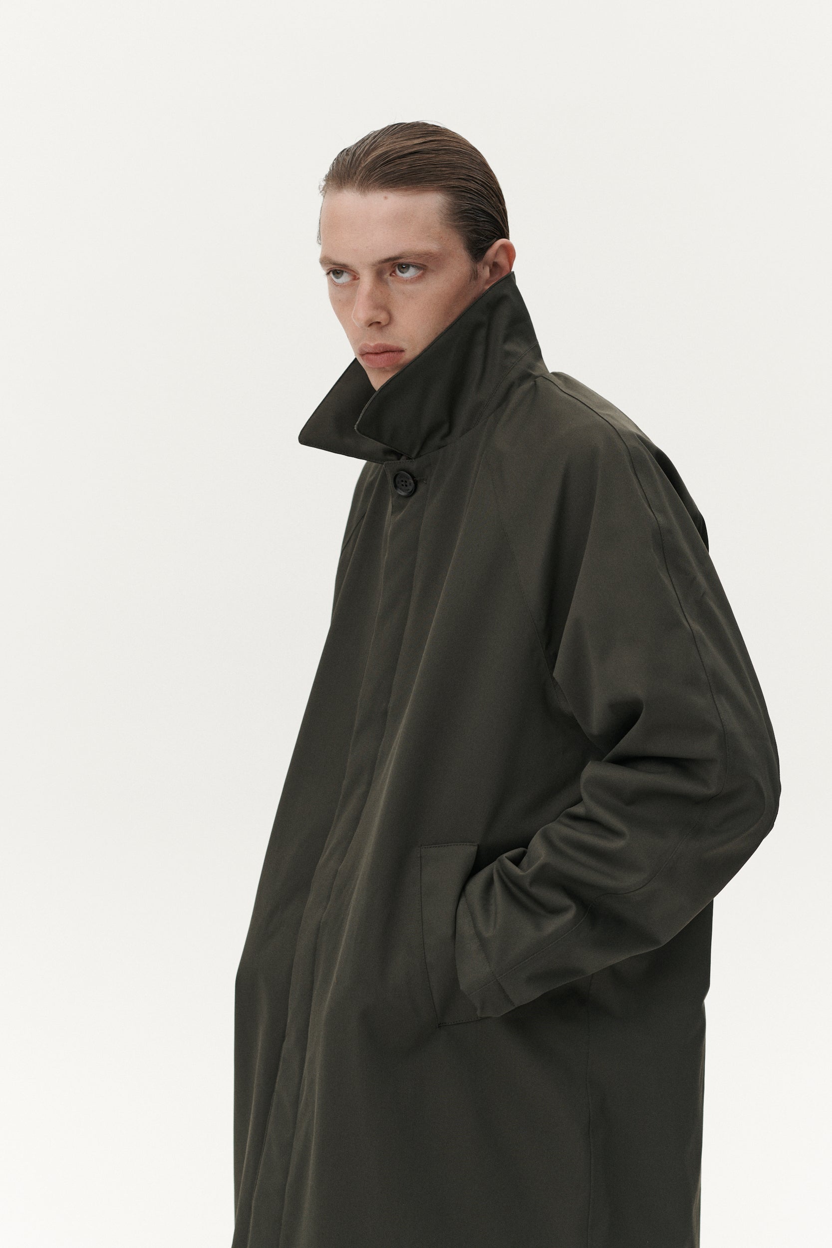 JOBA CARCOAT NIN SPIN AW25 DARK MOSS