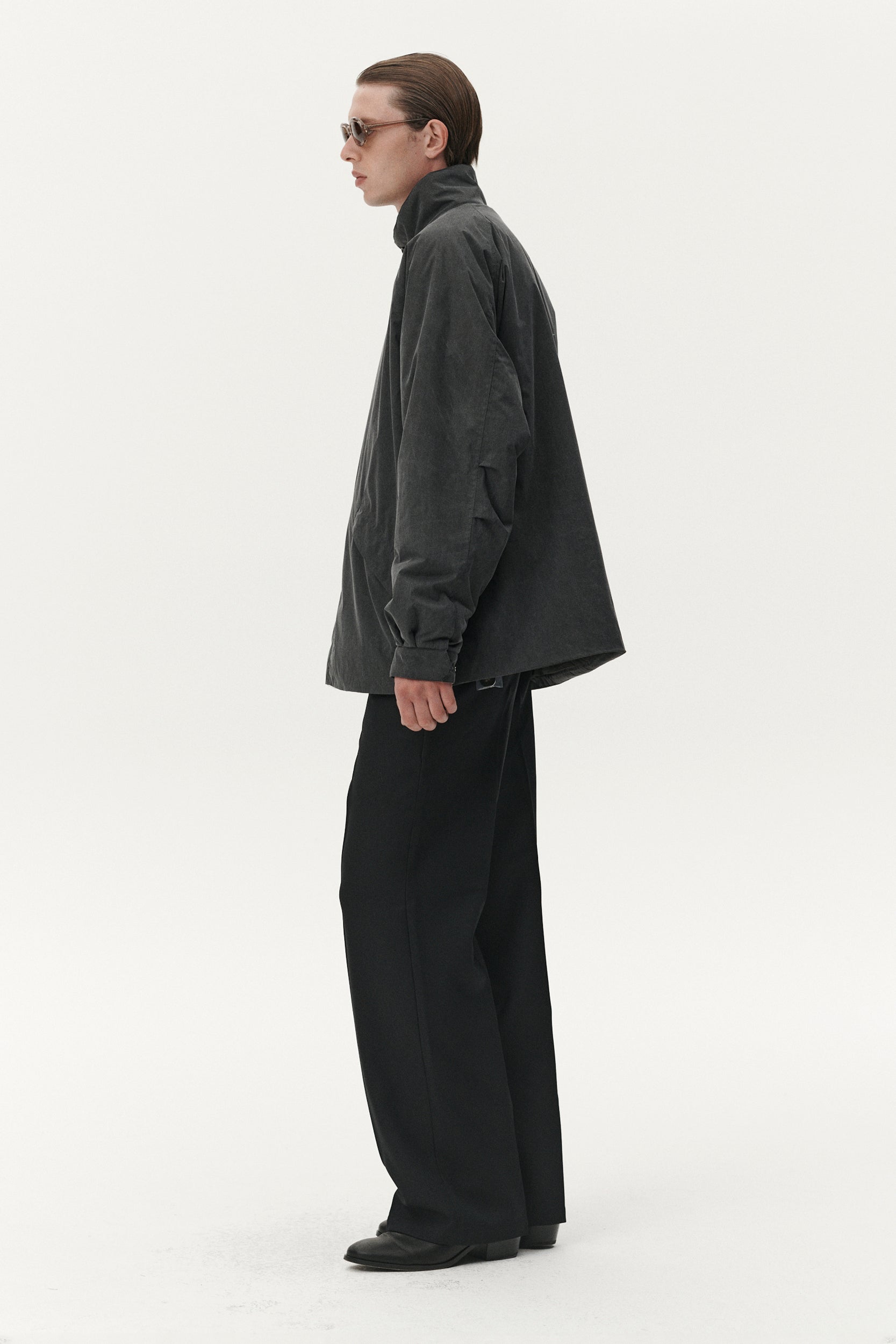 SHORT COACH WASHED AW25 WASHED BLACK