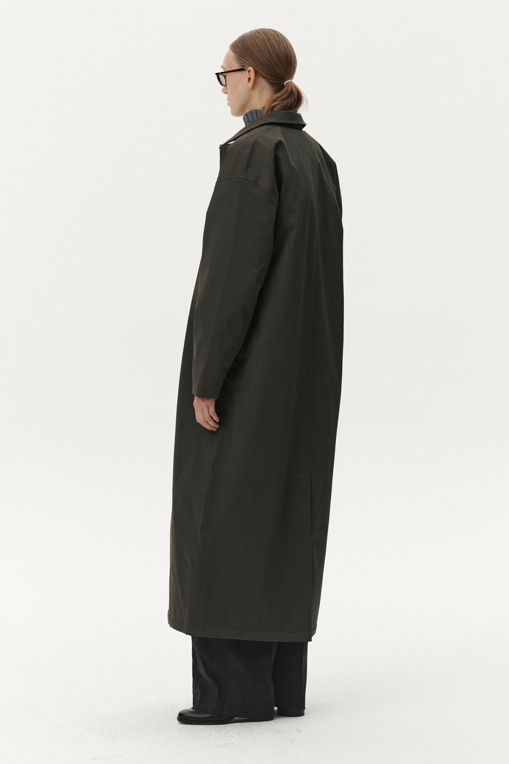 JANICE B LONG NIN SPIN AW25 DARK MOSS