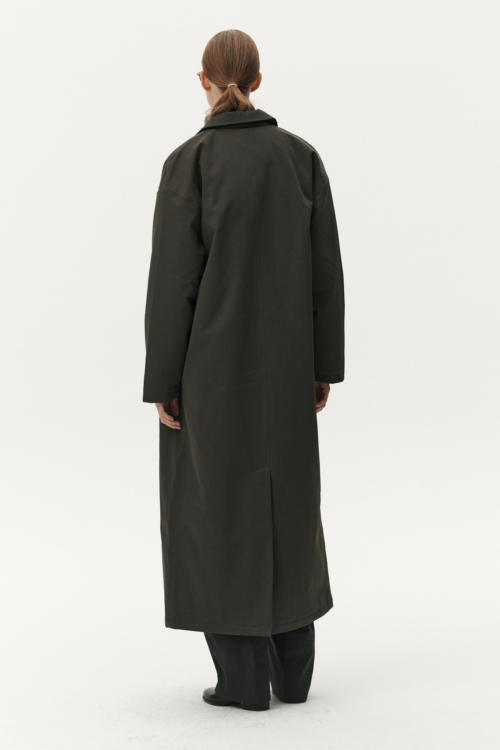 JANICE B LONG NIN SPIN AW25 DARK MOSS