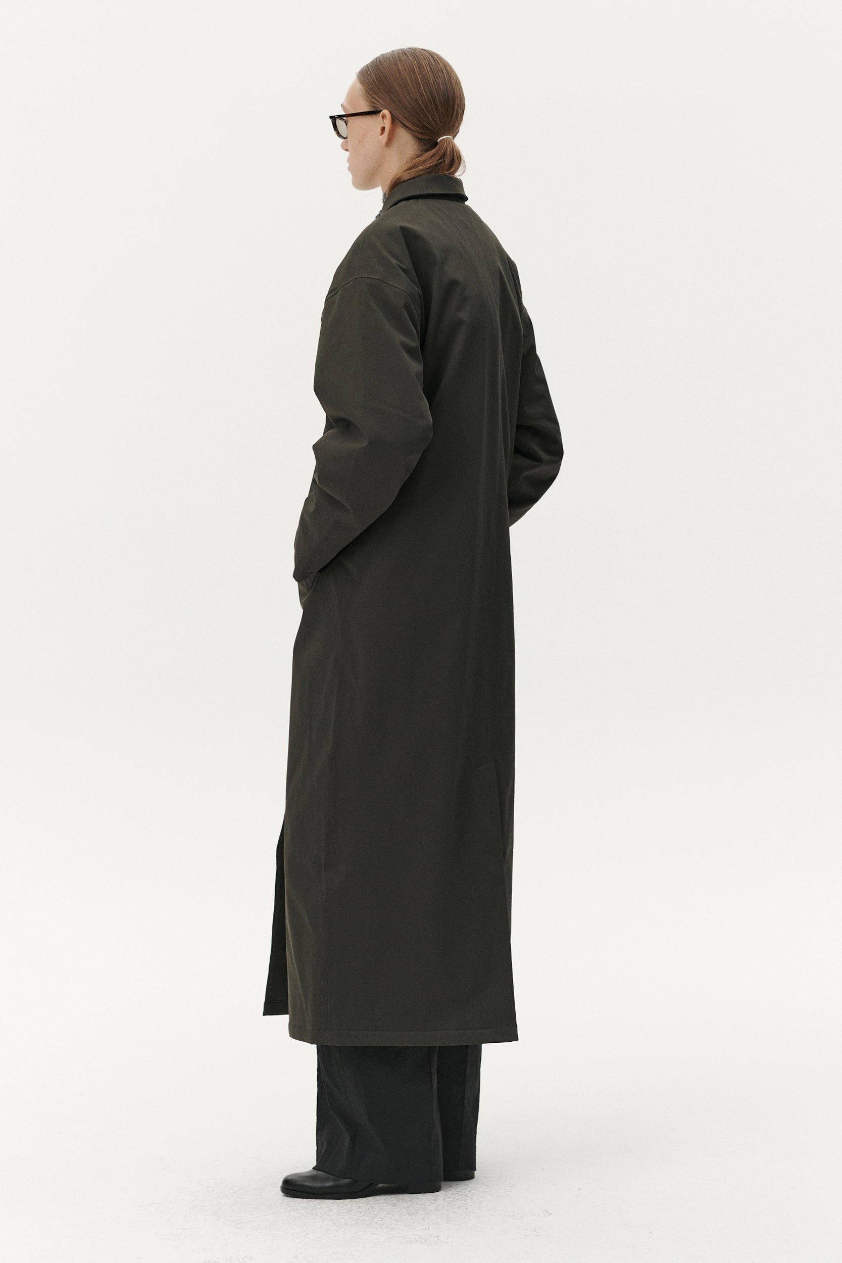 JANICE B LONG NIN SPIN AW25 DARK MOSS