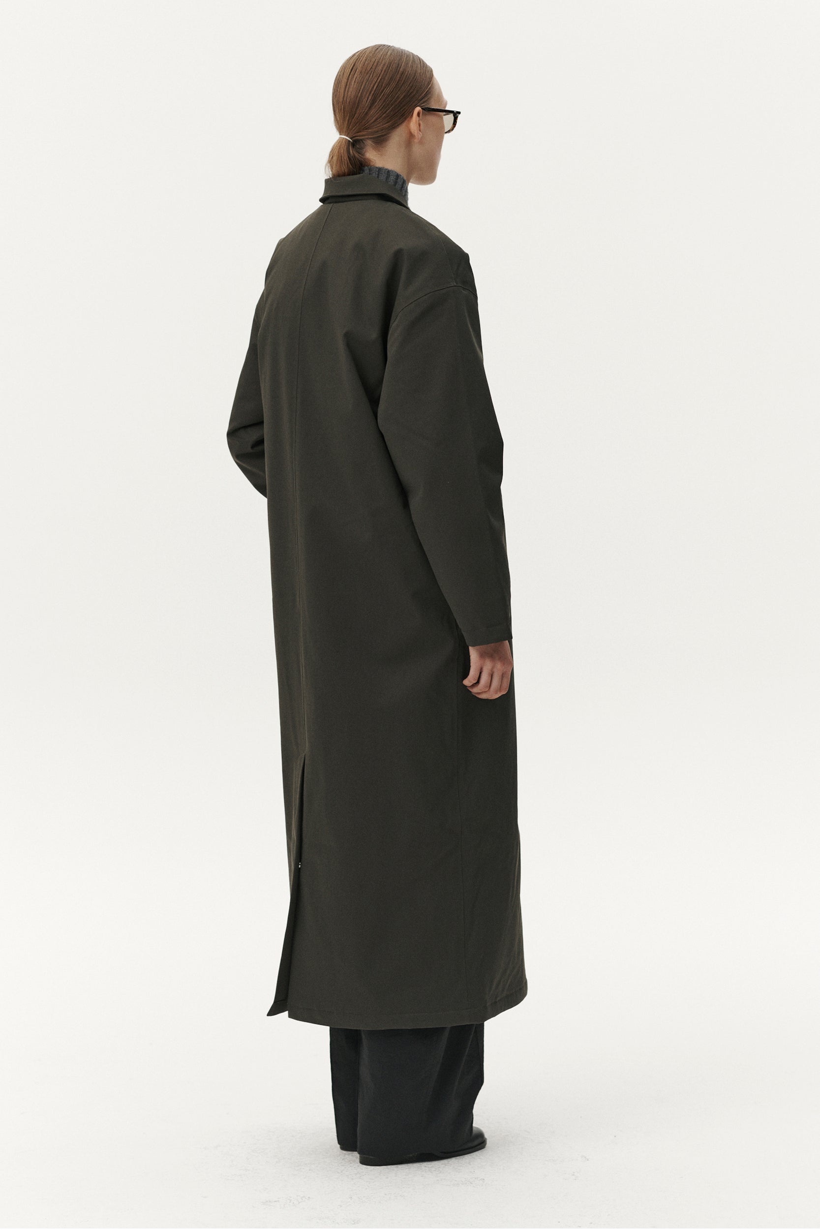 JANICE B LONG NIN SPIN AW25 DARK MOSS